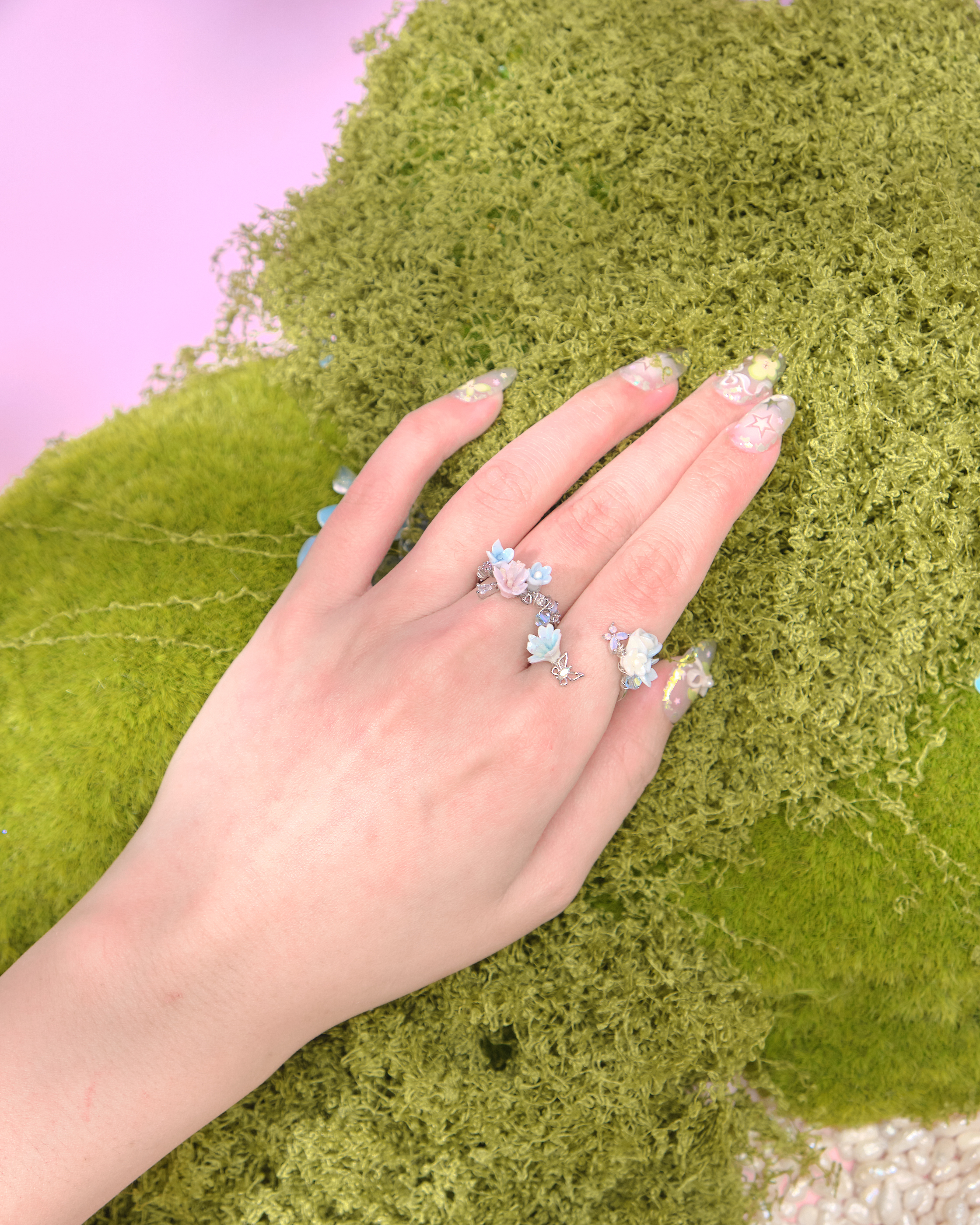 14046 Garden Gleam Adjustable Ring