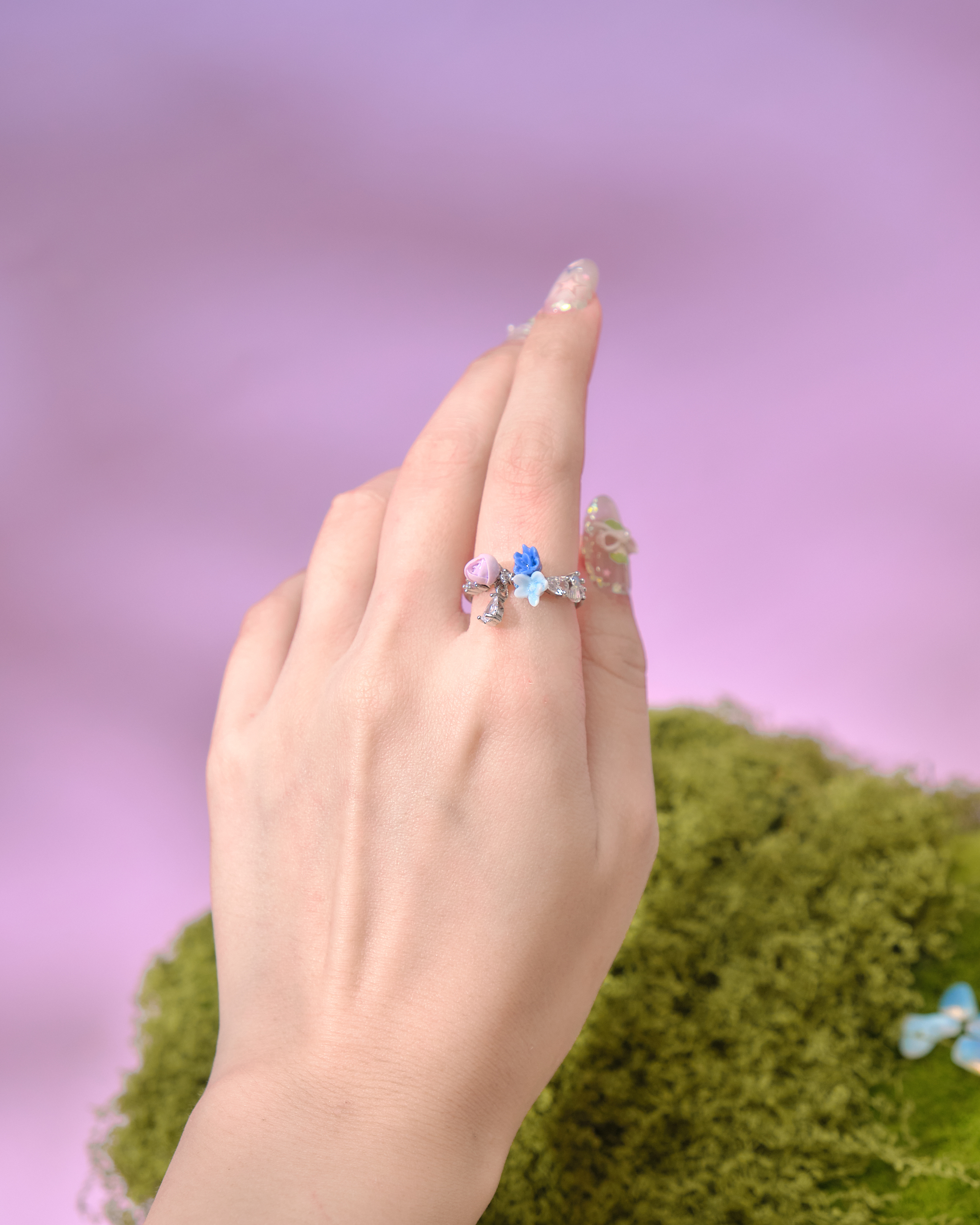 14050 Garden Gleam Adjustable Ring