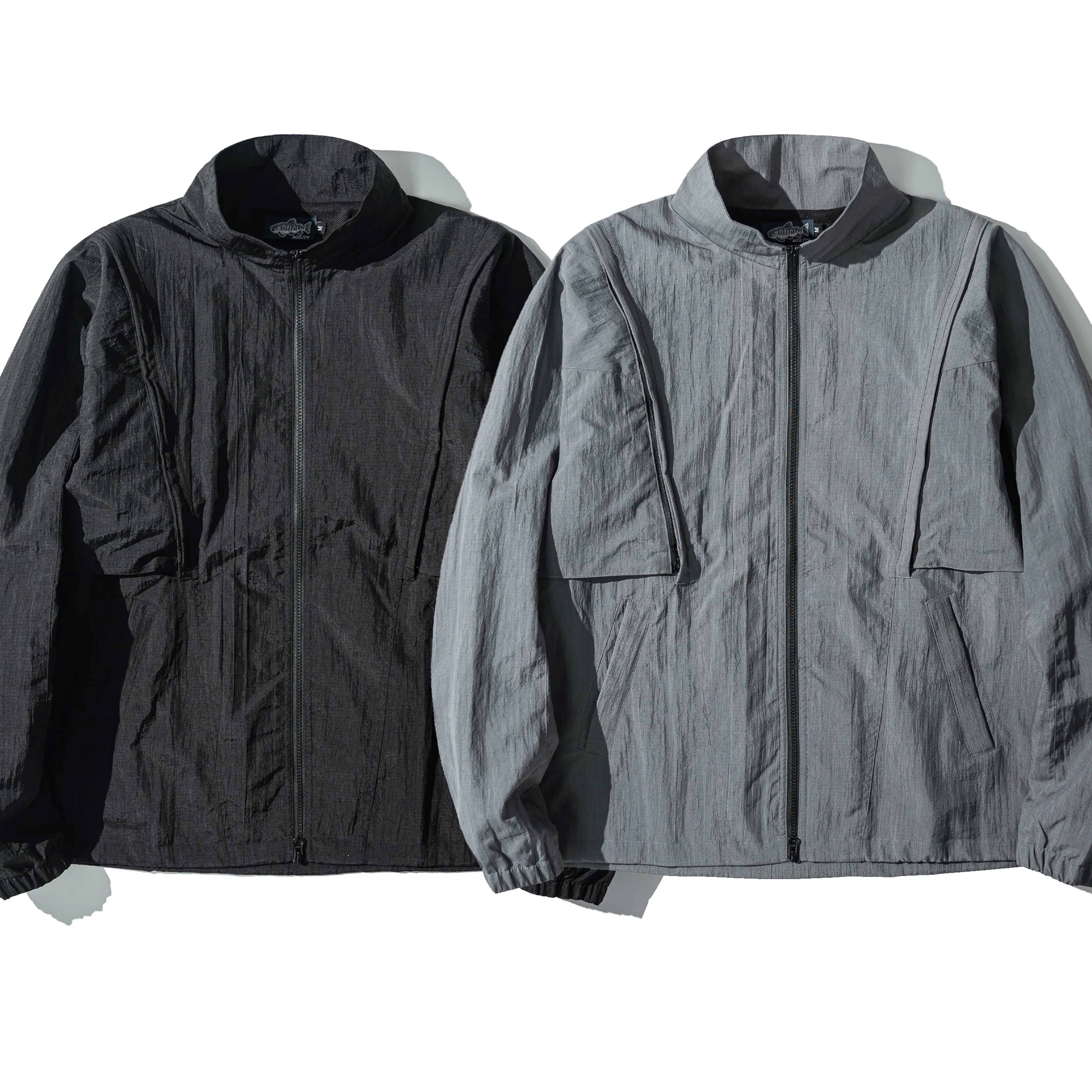 AGILITY 2 Way Detachable-Sleeves Jacket 金屬尼龍 可拆袖 風衣外套 [DSJ]