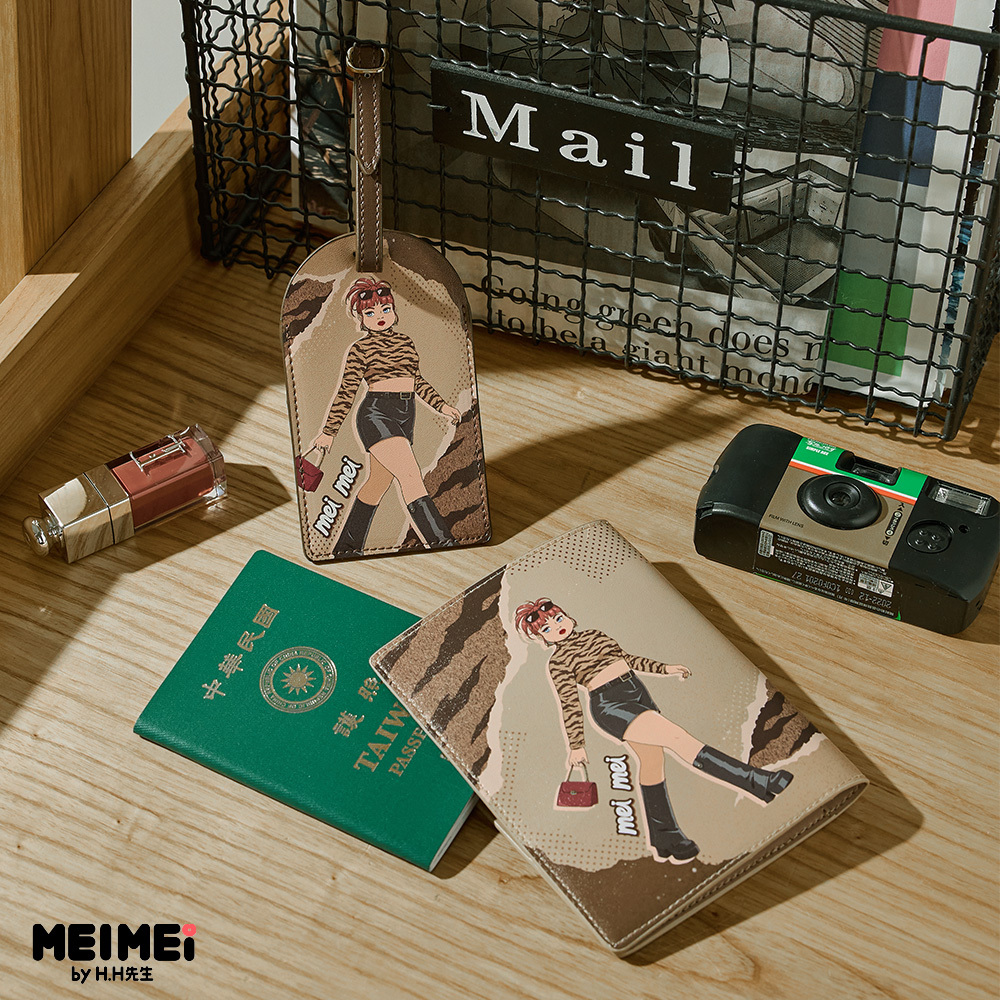 [預購]MEIMEI美美-澀谷美眉皮革行李吊牌