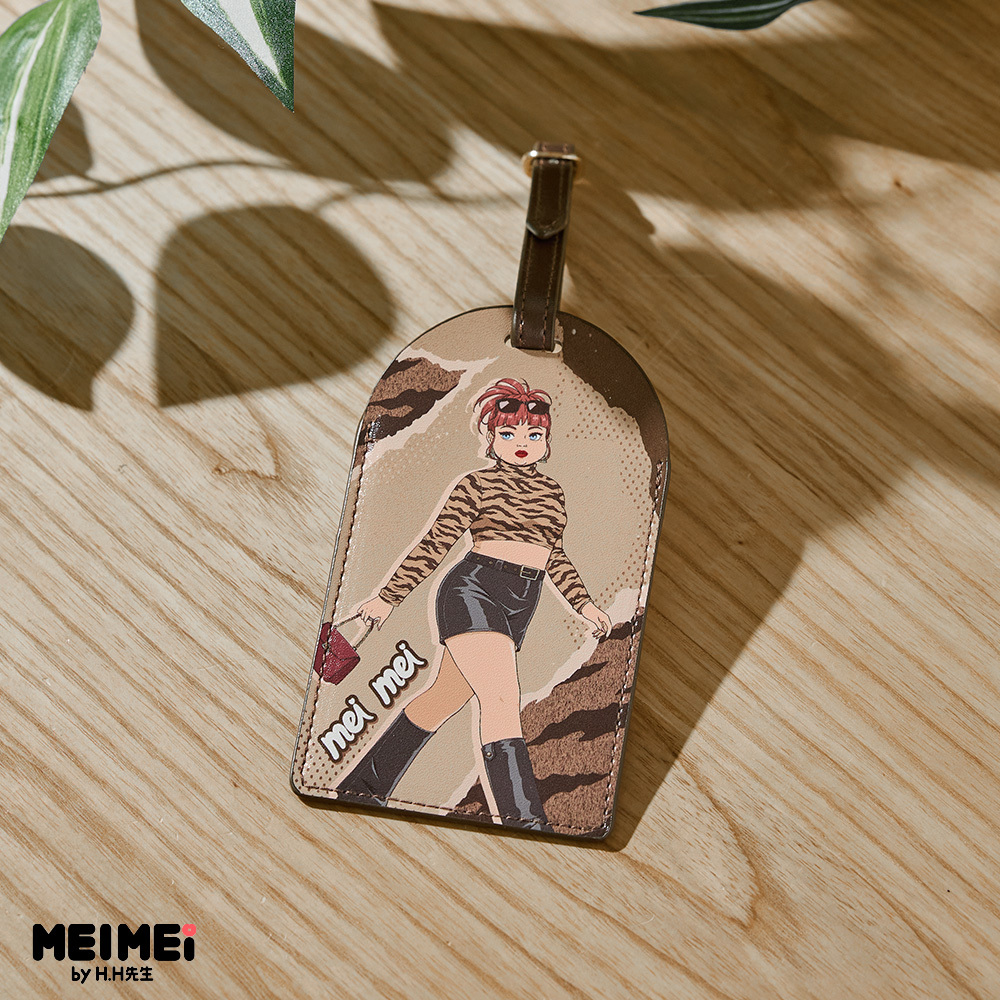 [預購]MEIMEI美美-澀谷美眉皮革行李吊牌