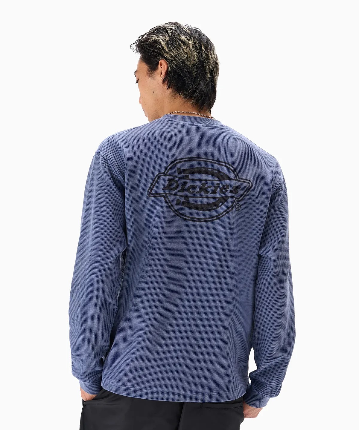 DICKIES Big Mono Logo Waffle Long Sleeve
