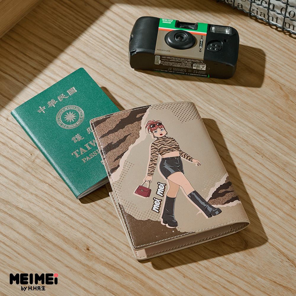 [預購]MEIMEI美美-澀谷美眉皮革護照套