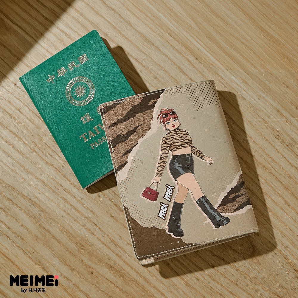 [預購]MEIMEI美美-澀谷美眉皮革護照套