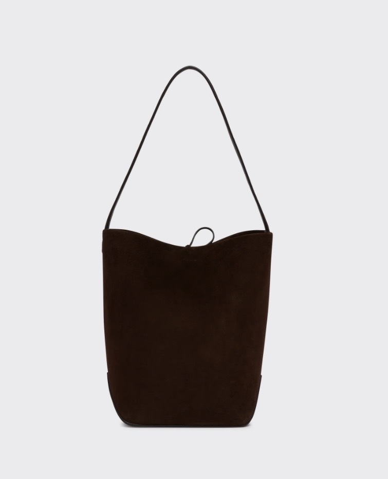 The Row Medium N/S Park Tote Edge Mocha 托特包 摩卡色