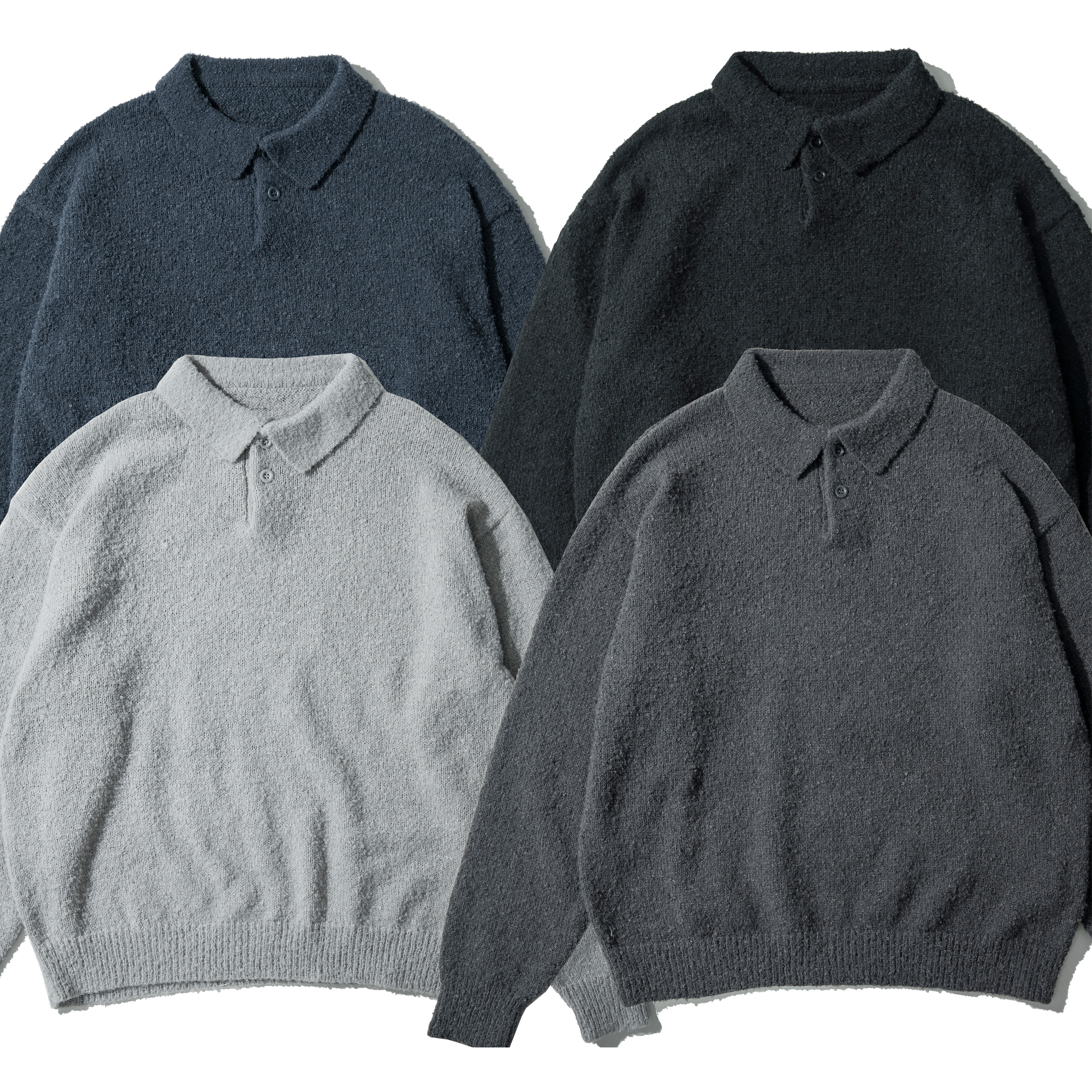 AGILITY Knit Polo Sweater 針織 翻領毛衣 [KN1]