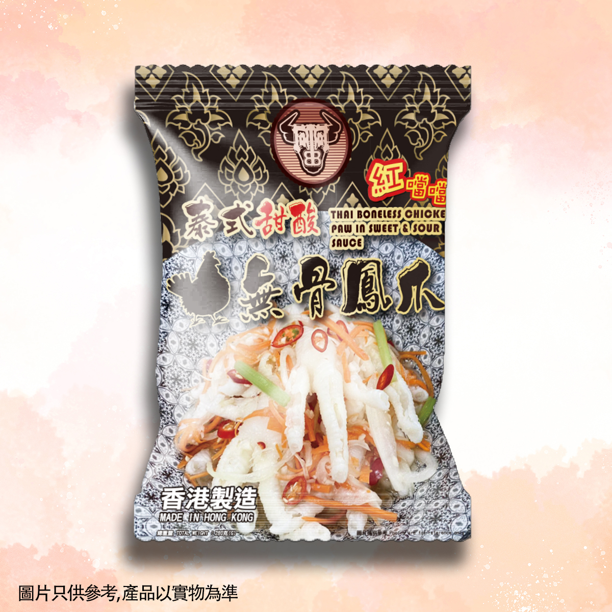 FR028 阿B廚房 泰式甜酸汁無骨鳳爪280g EXP:約半年