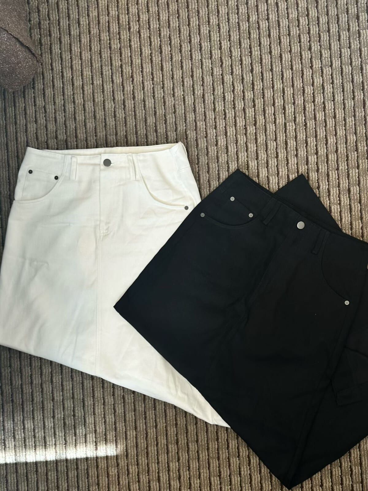 PN7256 高腰長版牛仔裙