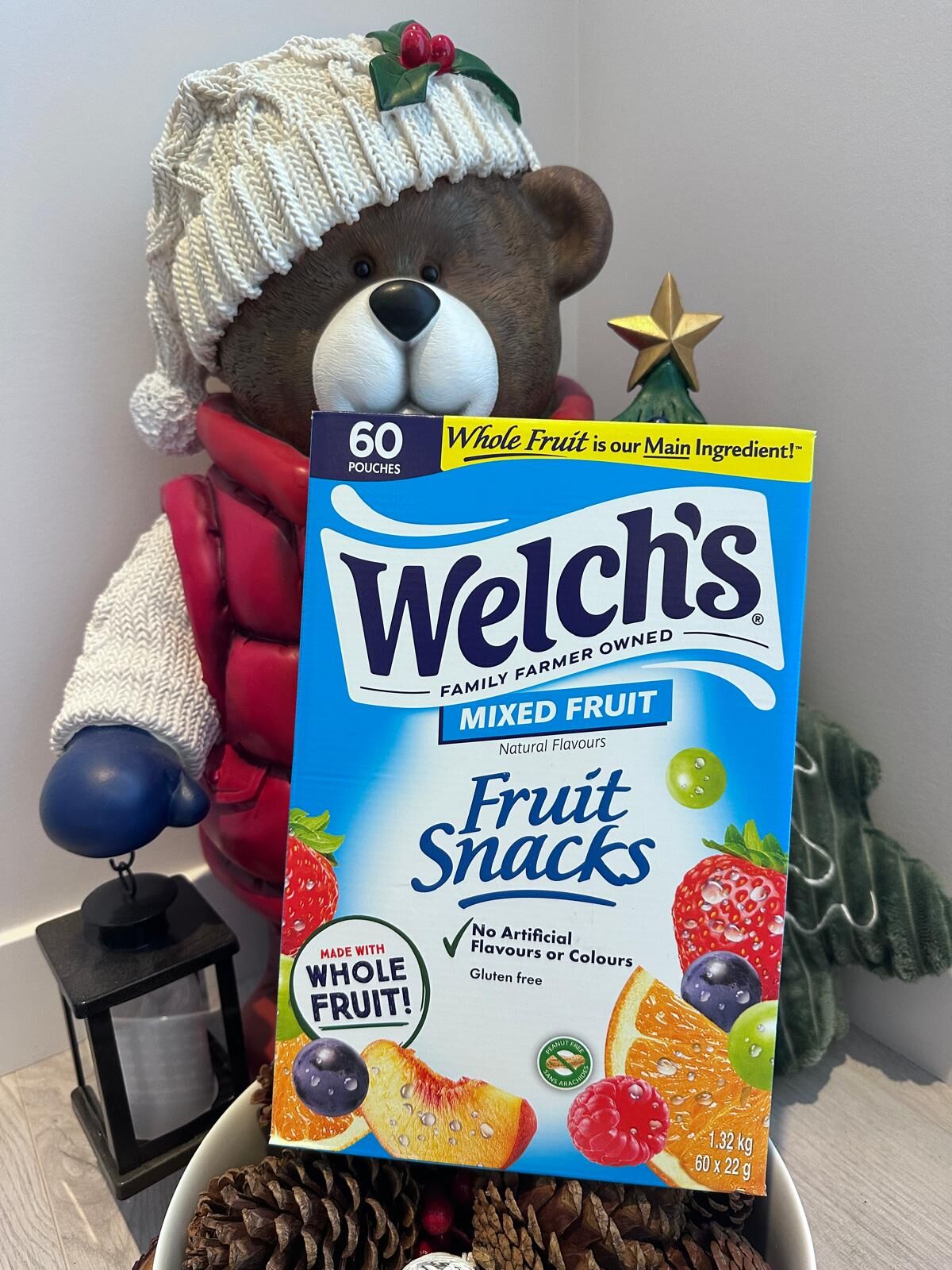 WT107 Welch's 水果果汁軟糖 22g x60包   **到期日: 約 2027/05