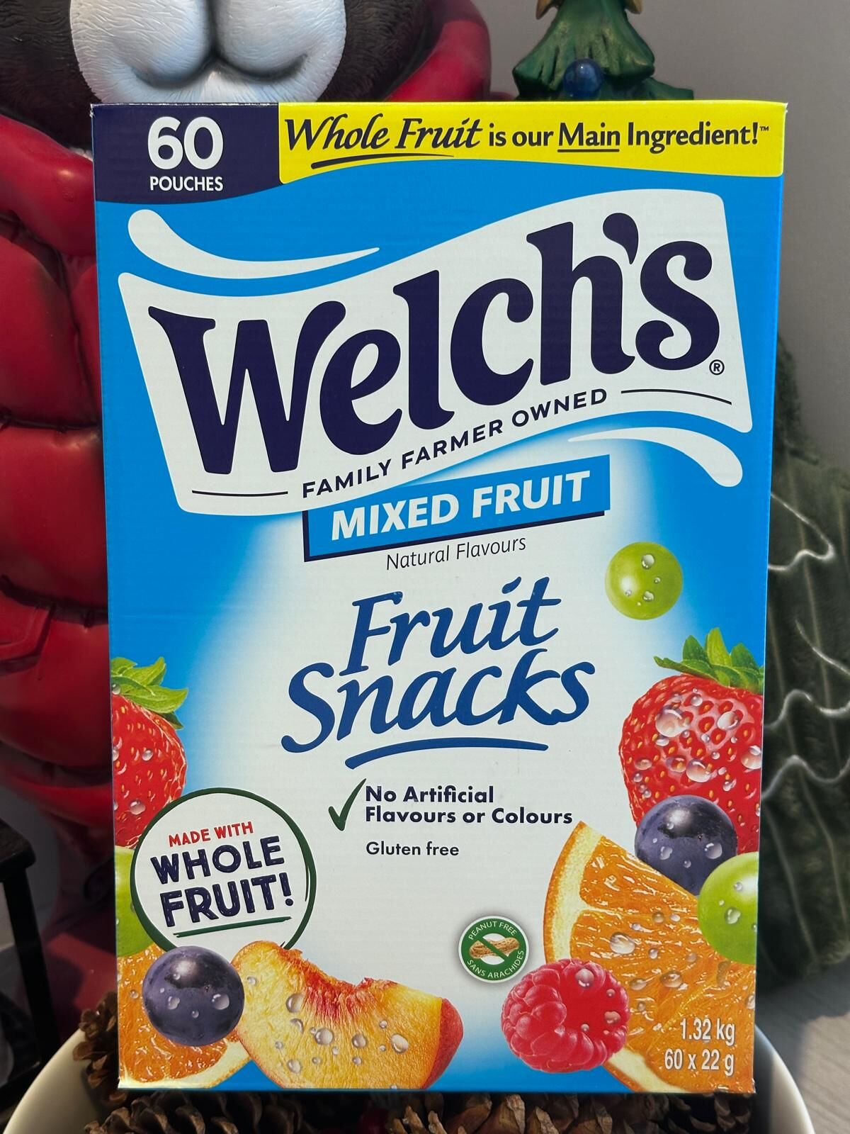 WT107 Welch's 水果果汁軟糖 22g x60包   **到期日: 約 2027/05
