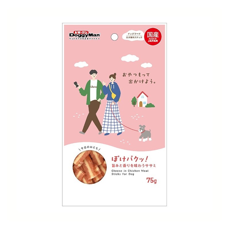 DoggyMan PokePakku chicken breast 75g