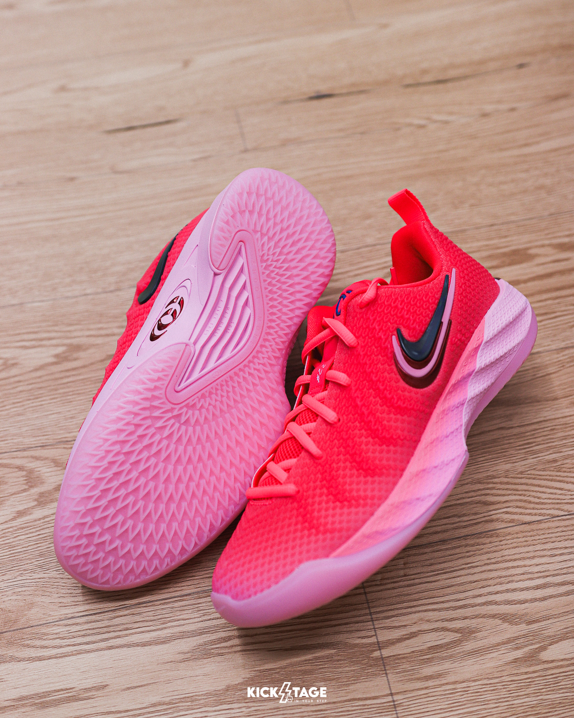 大童鞋 女生尺寸 NIKE CAITLIN 1 GS 'Midnight Fever' 桃粉 支撐 緩震 實戰 籃球鞋【IQ2350-600】CC1