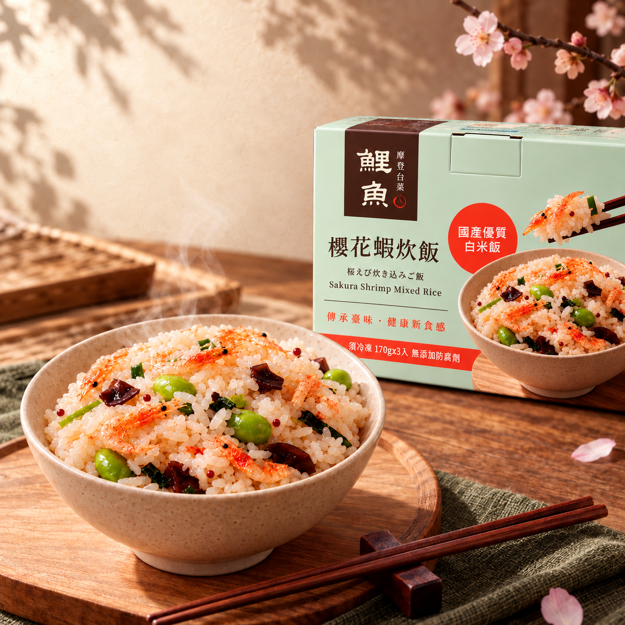 櫻花蝦炊飯