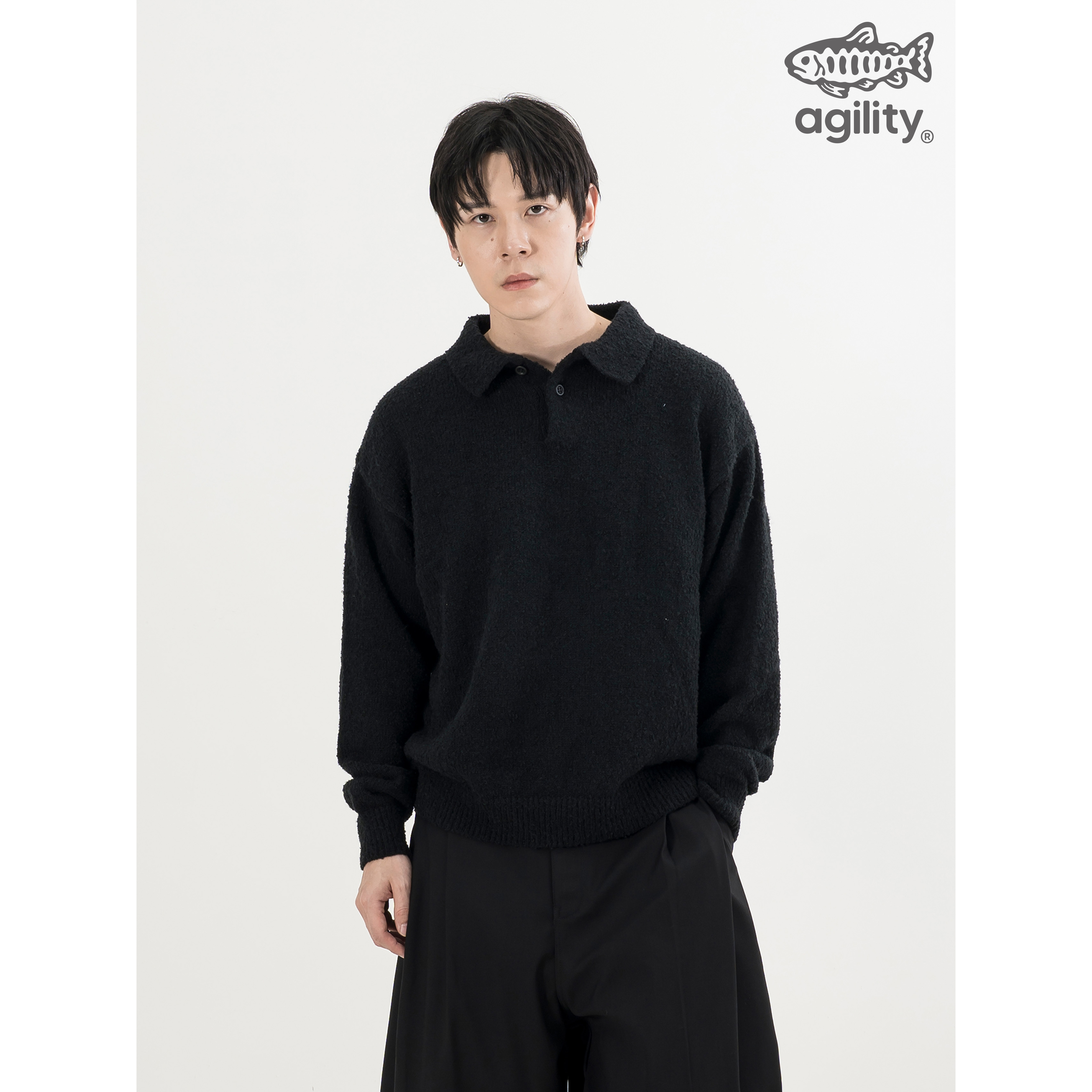 AGILITY Knit Polo Sweater 針織 翻領毛衣 [KN1]