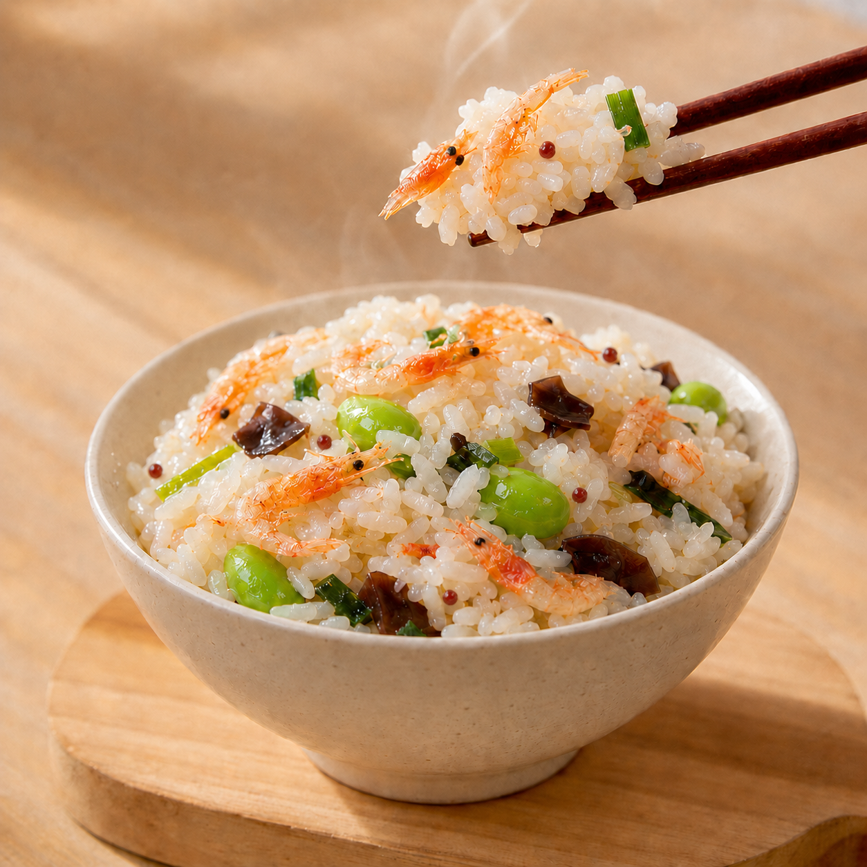 櫻花蝦炊飯