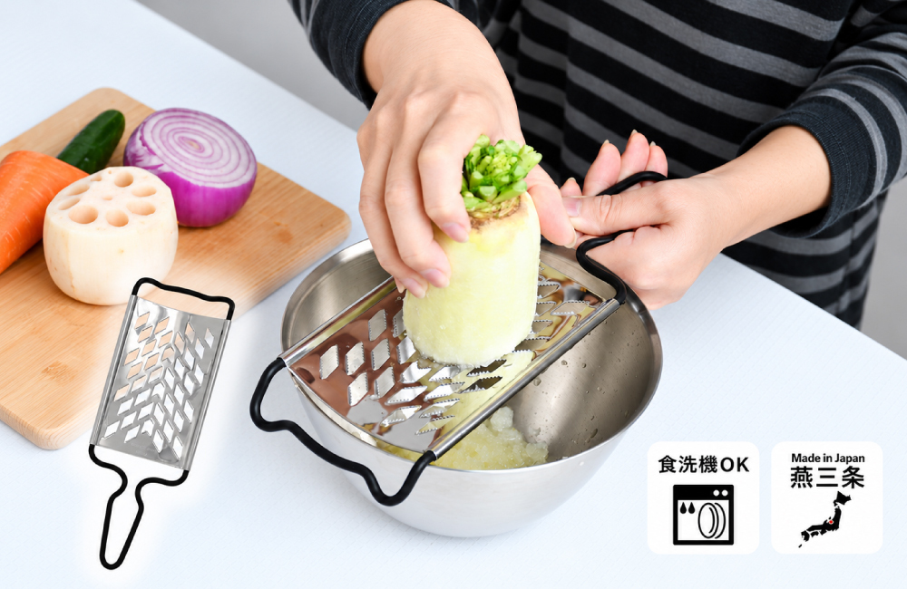 《村の鍛冶屋×PRINCE工業》日本製430不鏽鋼磨泥器
