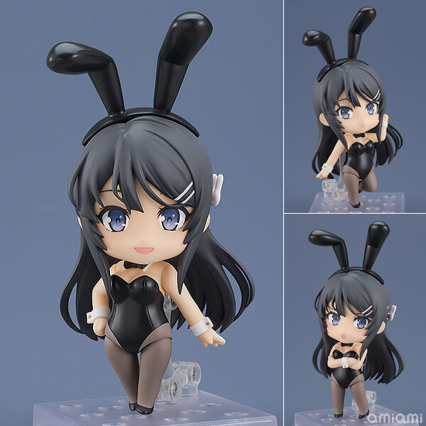 Jul Good Smile Company Nendoroid Rascal Does Not Dream of Bunny Girl Senpai Mai Sakurajima: Bunny Girl Ver. Pre-order
