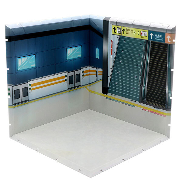 預購27/02 PLM 組裝背景 Dioramansion200 車站內 1029 再販