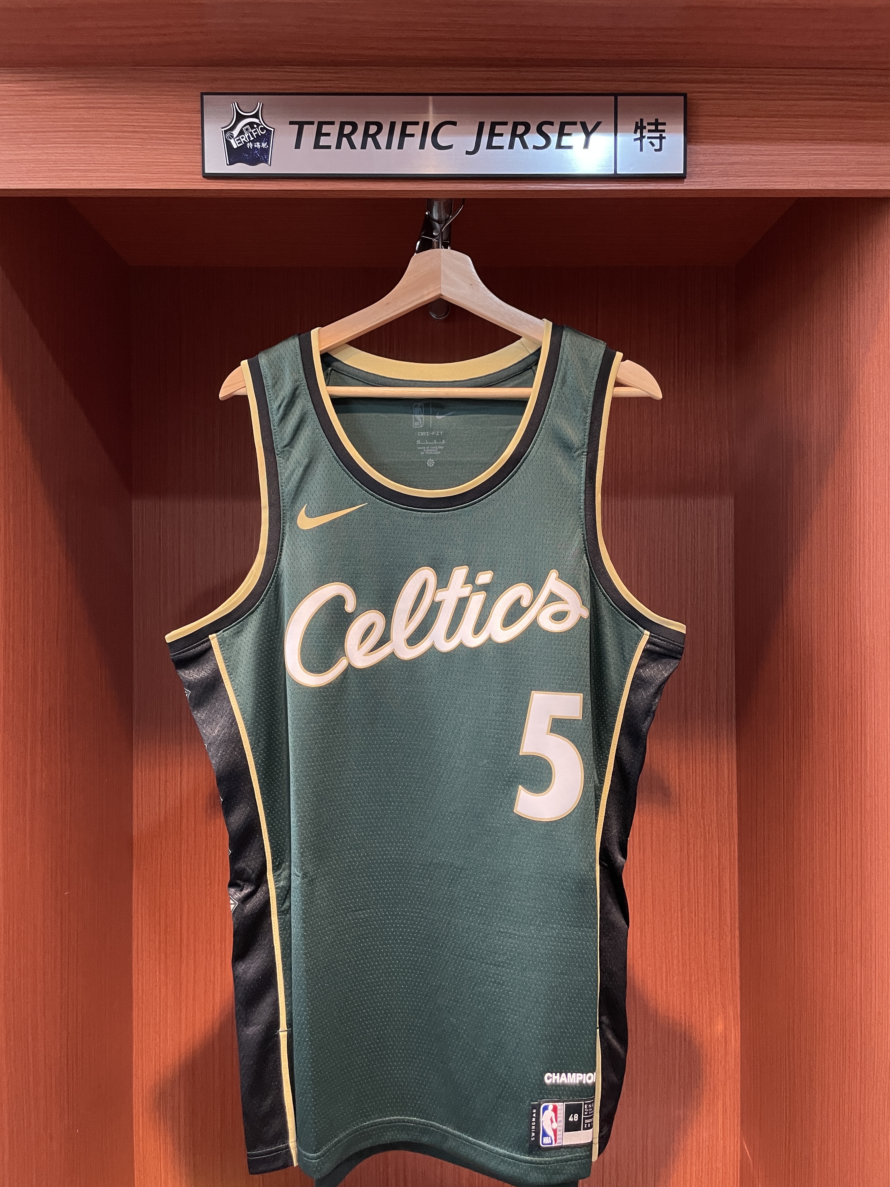 NBA球衣 Kevin Garnett 波士頓賽爾提克城市 City Nike Swingman 球迷版 熱轉印 全新