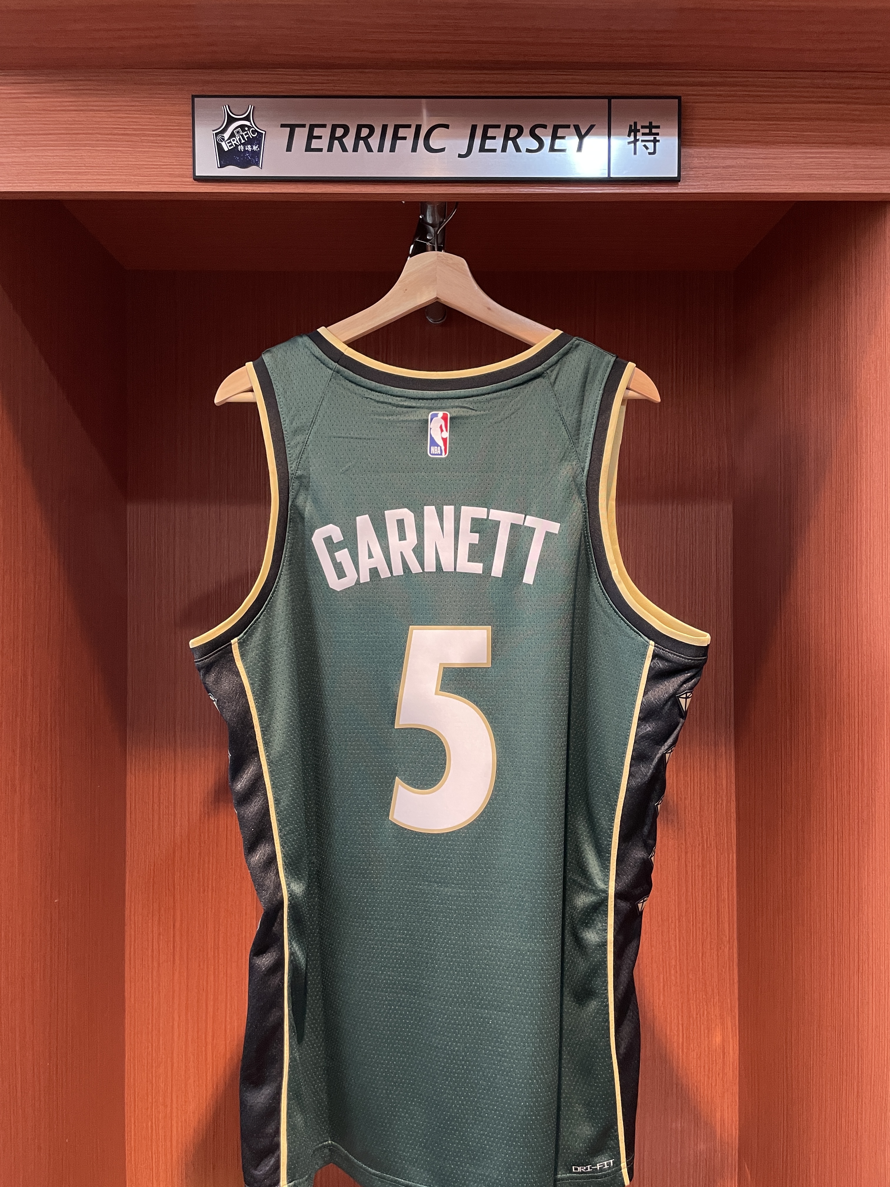 NBA球衣 Kevin Garnett 波士頓賽爾提克城市 City Nike Swingman 球迷版 熱轉印 全新
