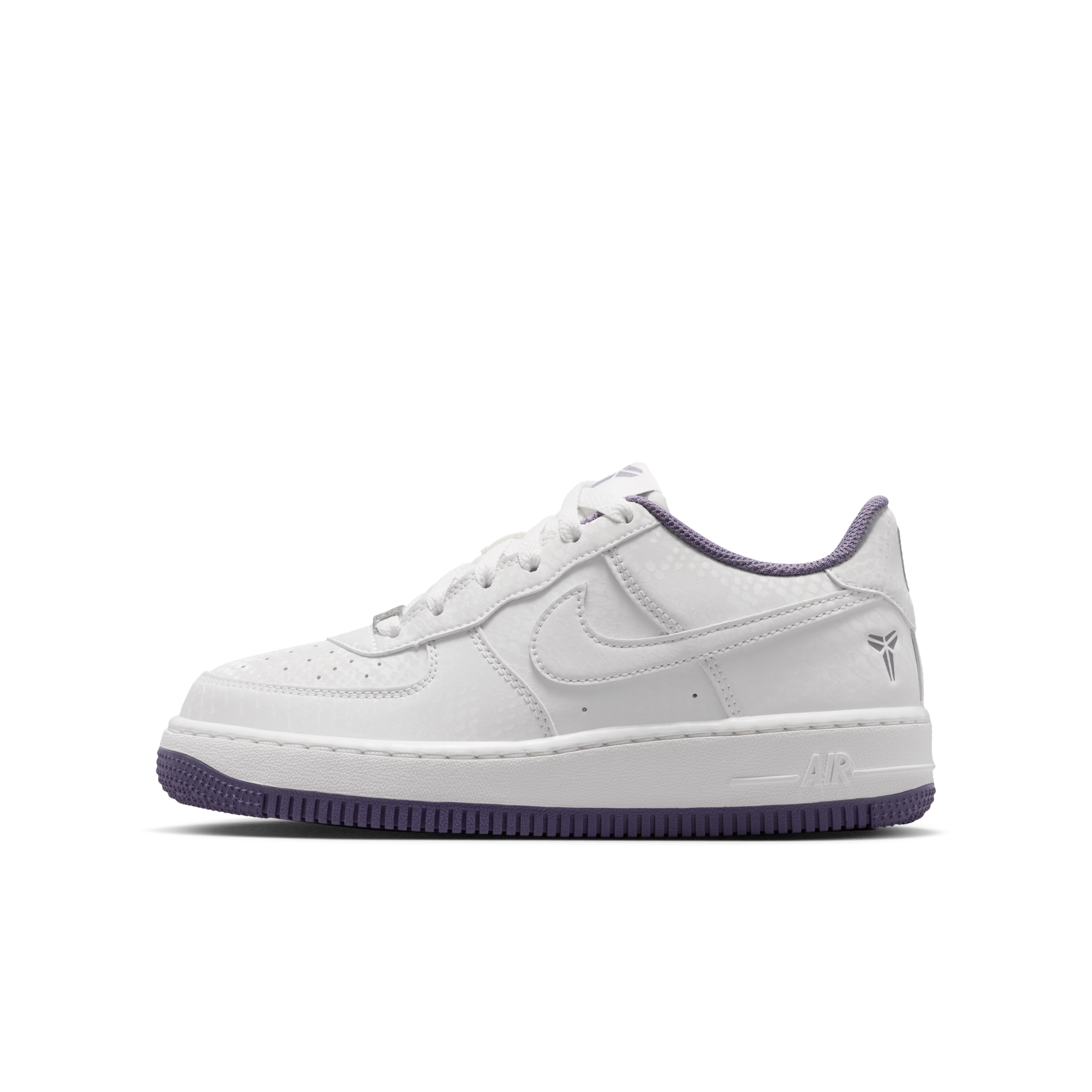 【預訂】 NIKE AIR FORCE 1 LOW "Kobe Bryant " 白紫-GS