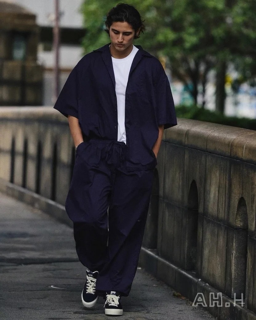 日本 Family Mart x 長谷川昭雄 Loose-Fit Pants