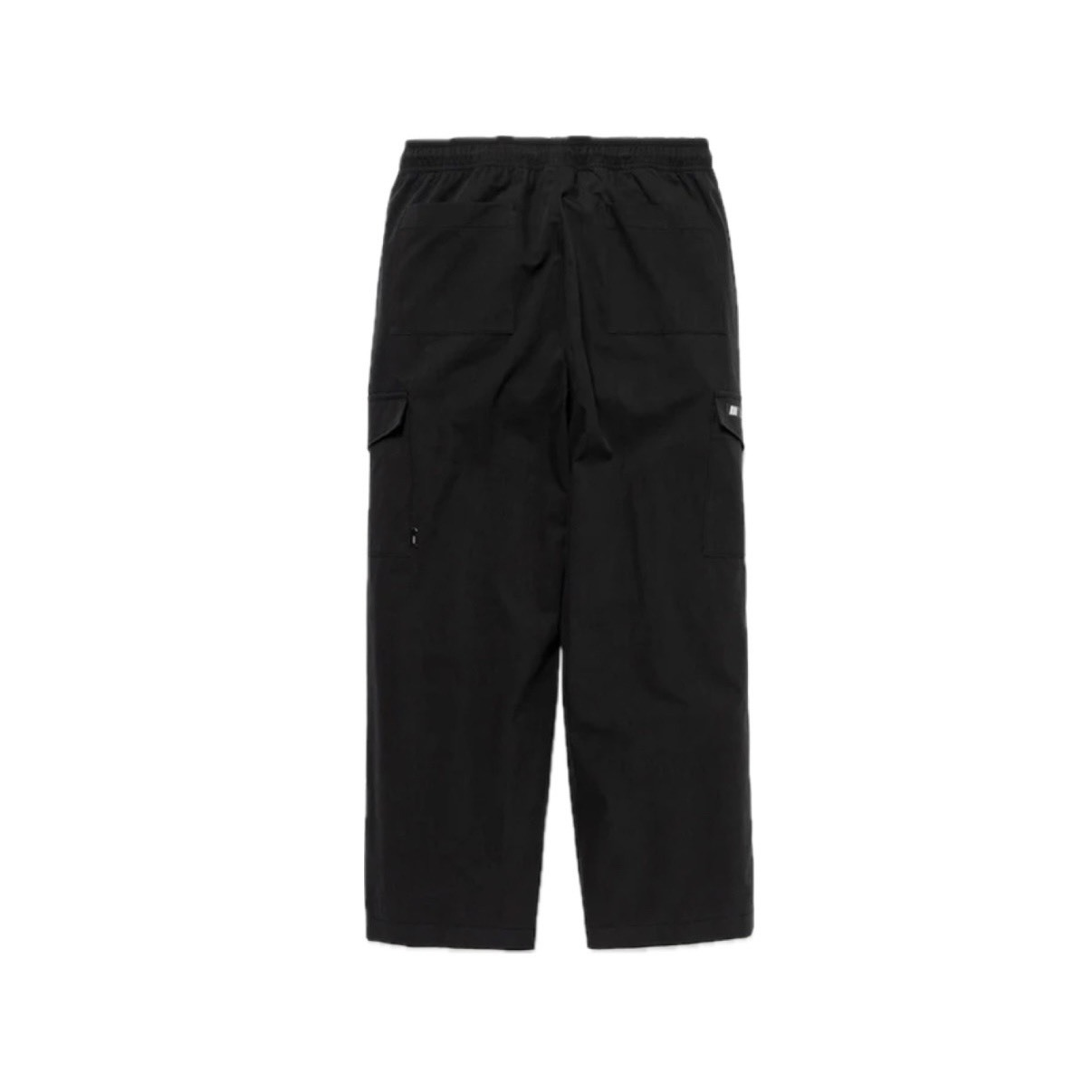 -(B5b03)-WTAPS MILT2601 / TROUSERS / NYCO. WEATHER 多口袋 尼龍 鬆緊 直筒褲 黑色- 262CWDT-PTM02
