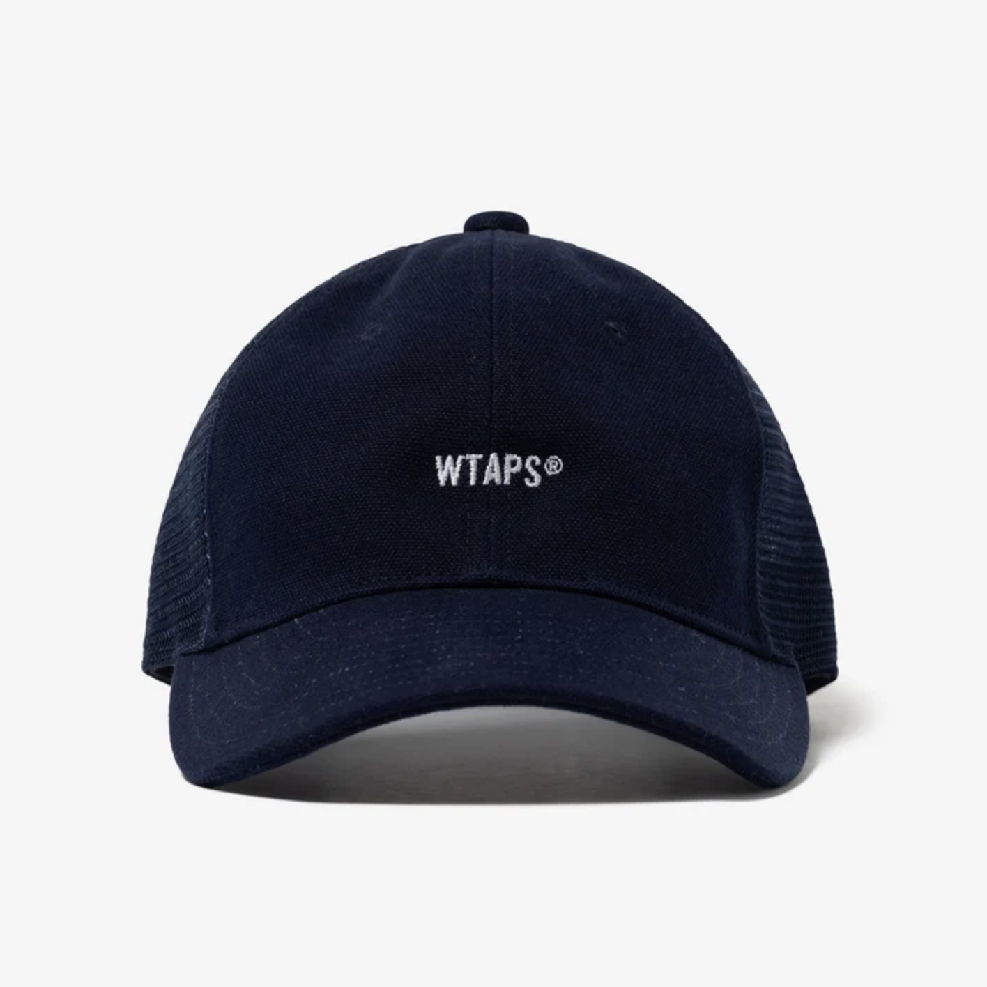 -(B05)-WTAPS T-6M 02 / CAP / COTTON. CNVS. MESH 網眼 六分割帽 黑色/深藍-262HCDT-HT06