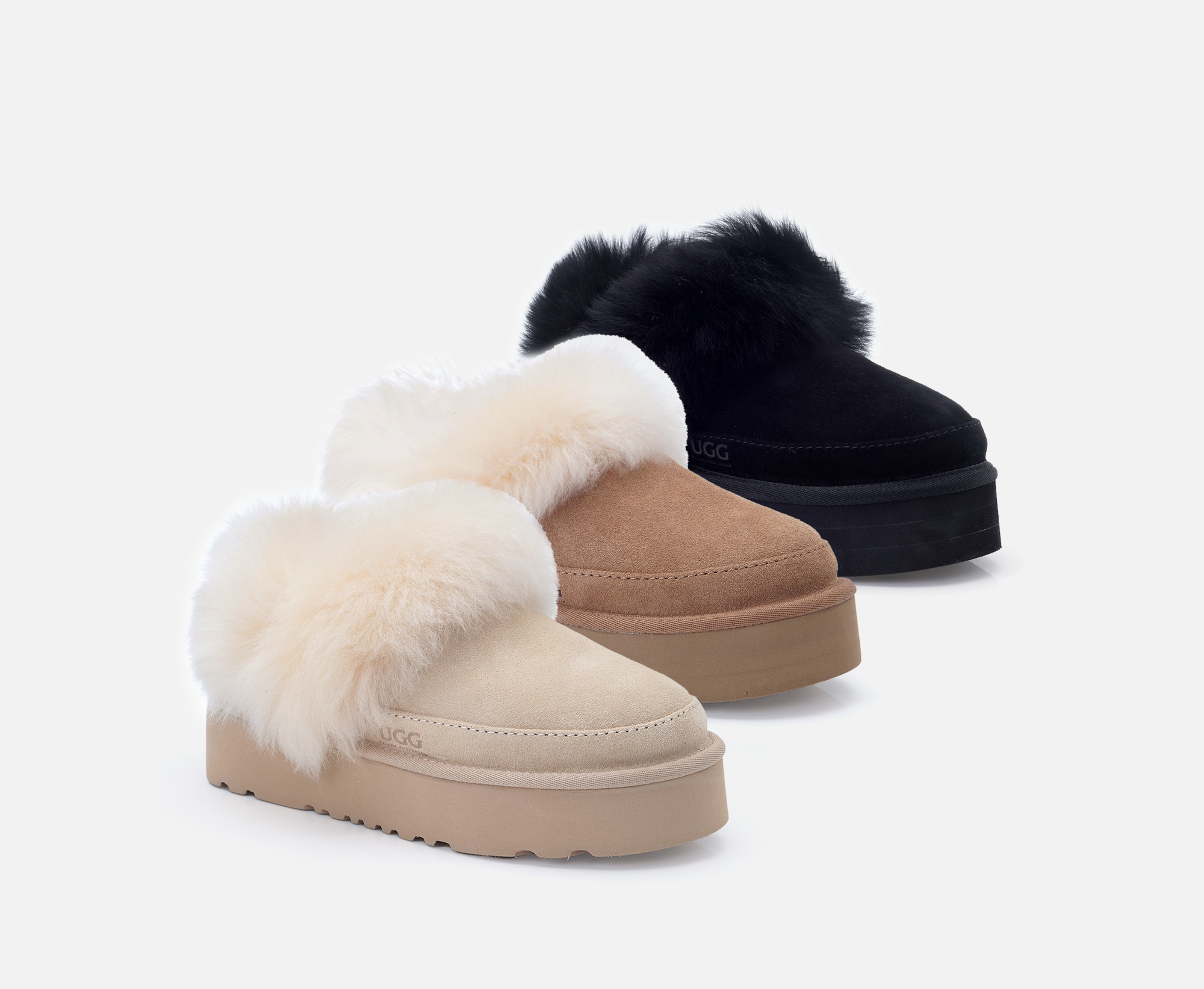 UGG Ozlana 2026AW Classic Chalet Platform Slipper (Detachable Feature)