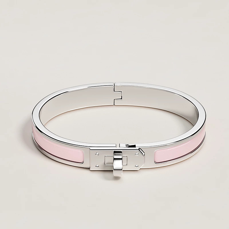 HERMES MINI CLIC KELLY ROSE CANDEUER P