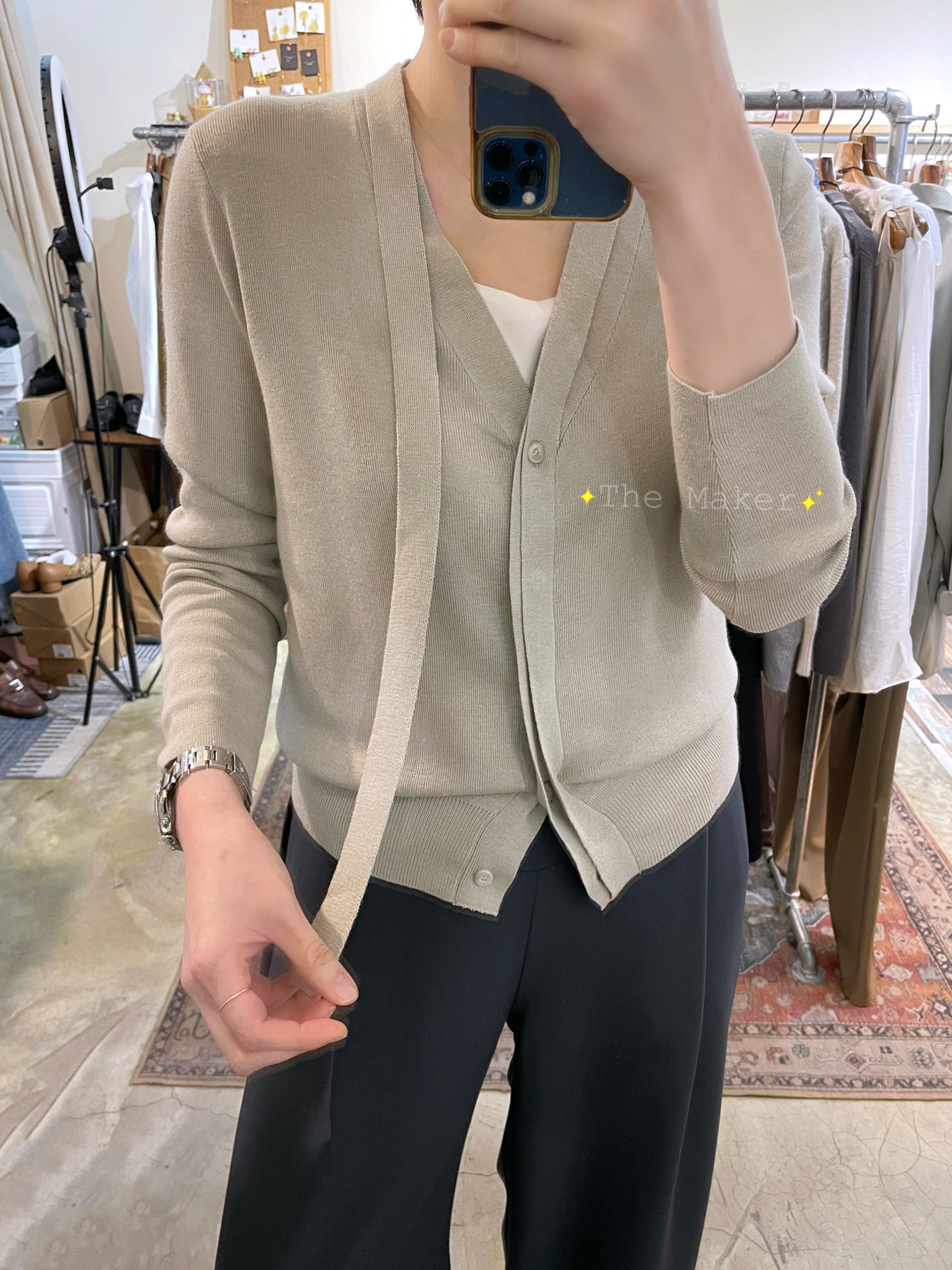 🎶 小呔薄針織Cardigan 🎶