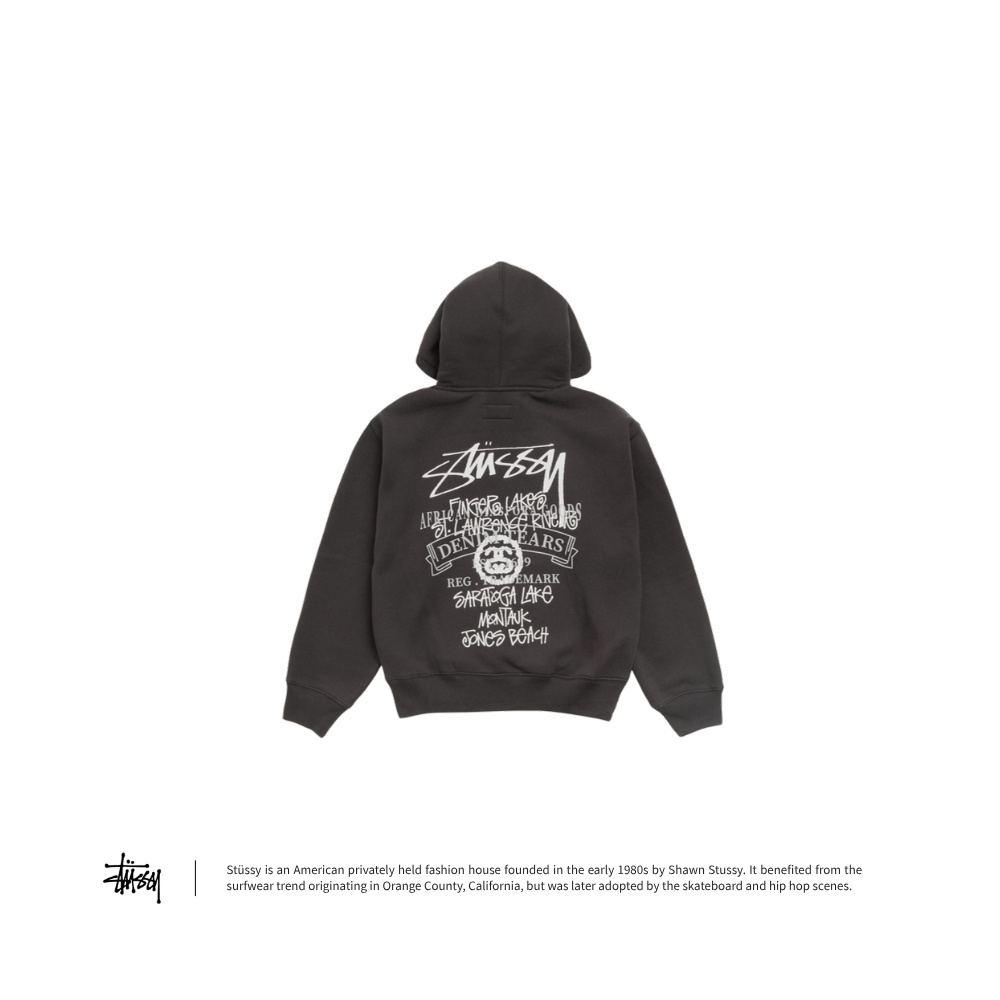 Stüssy X Denim Tears Pullover Hoodie 聯名帽T