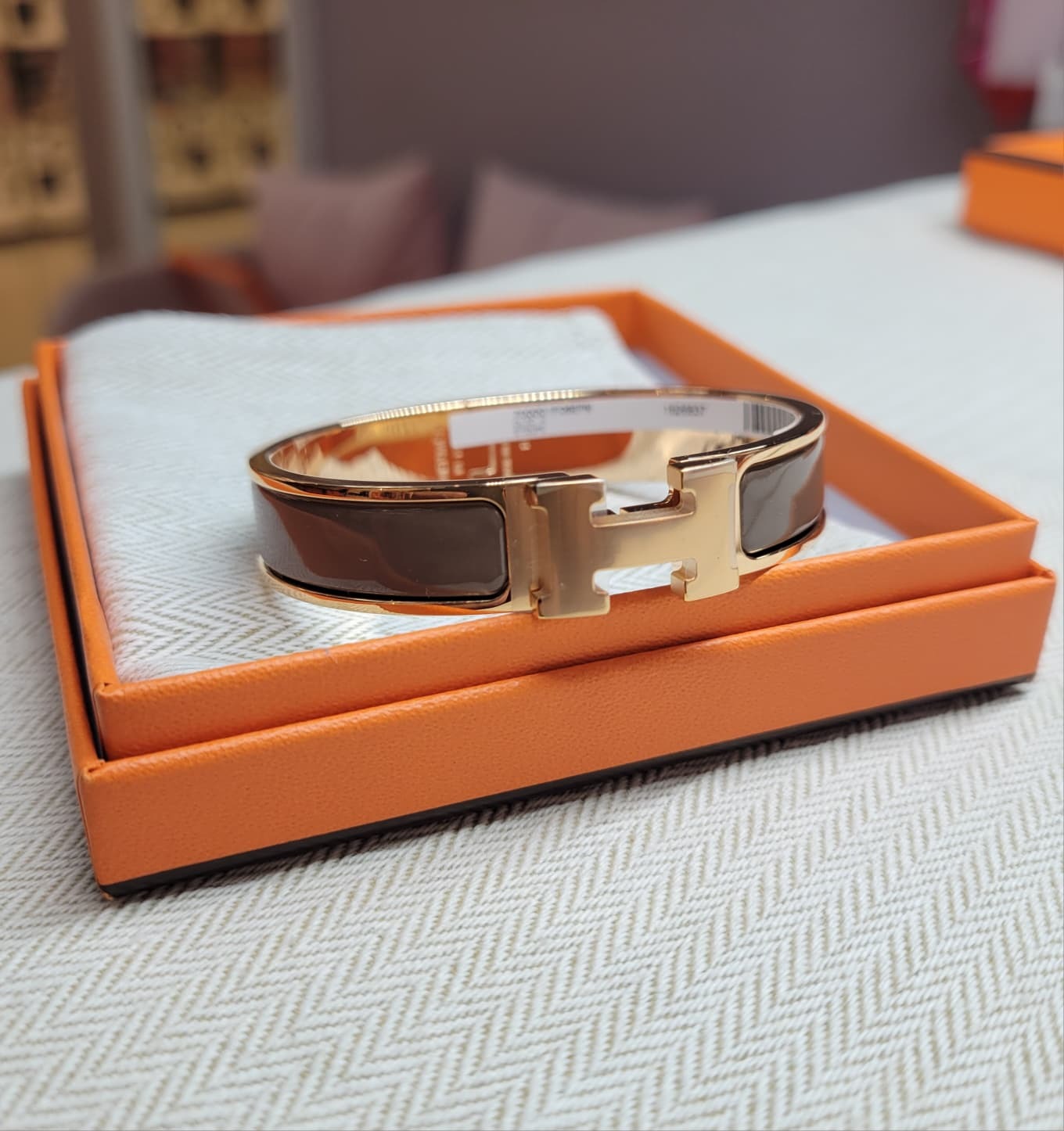 HERMES CLIC H ETOUPE FO