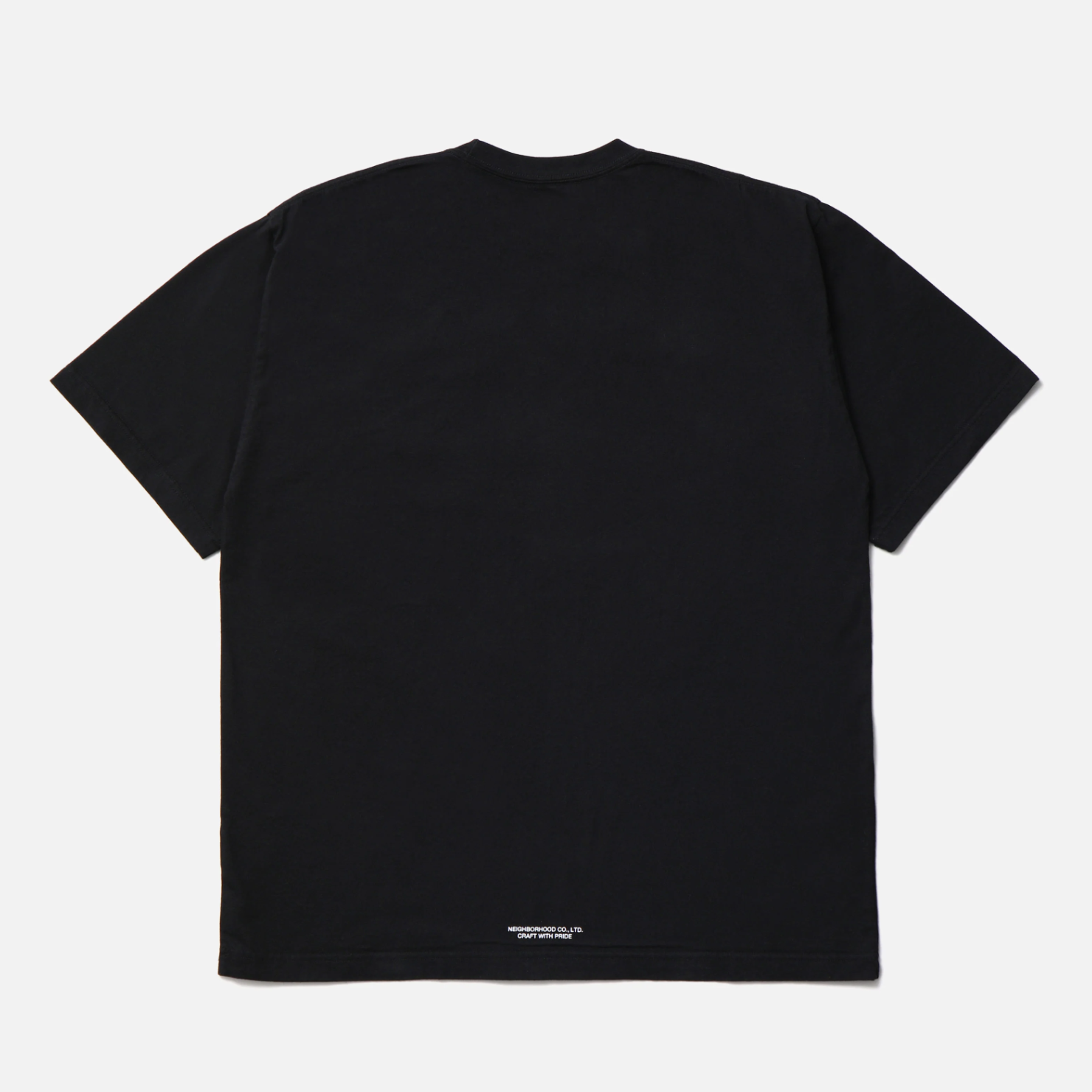 -(B3d03)-NEIGHBORHOOD  NH . TEE SS-9 星星 草寫 短Ｔ 黑色-262PCNH-ST09