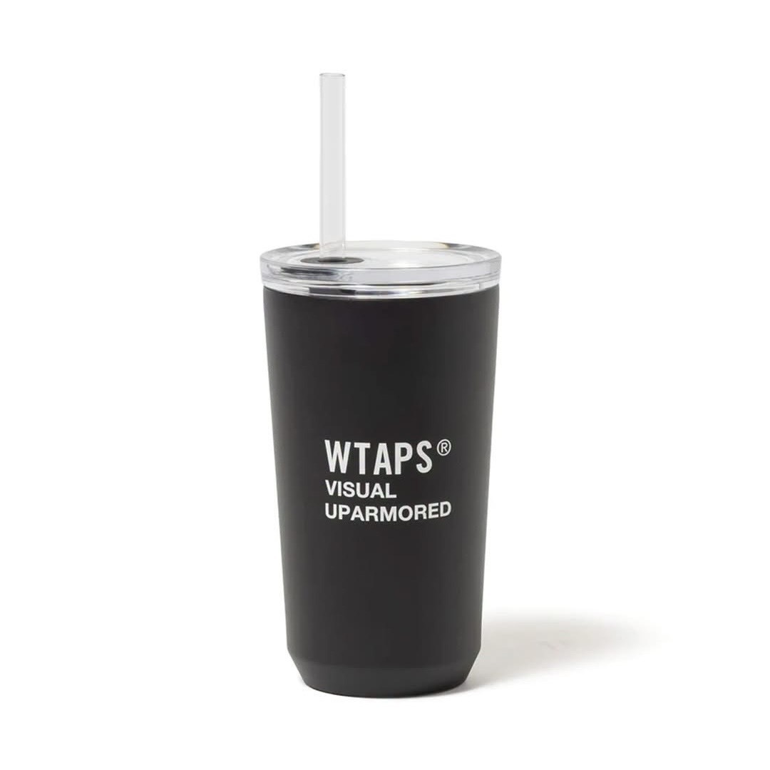 -(C7b)-WTAPS H2O 480ML / BOTTLE / STEEL. KINTO 聯名款 保溫保冷 吸管杯-262XKXKD-AC01