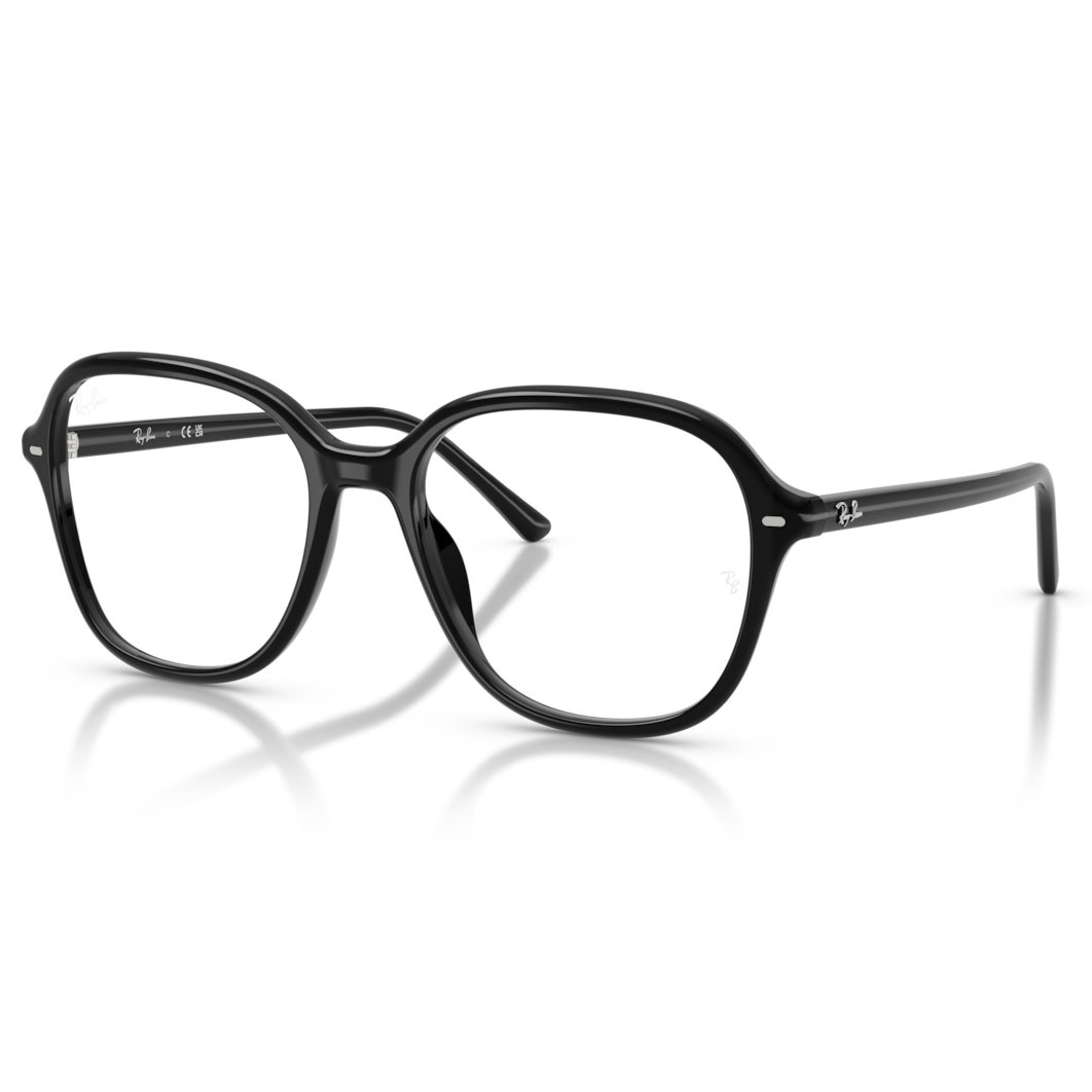 【RayBan】RB5456 2000-56mm 方框光學眼鏡♦(黑)