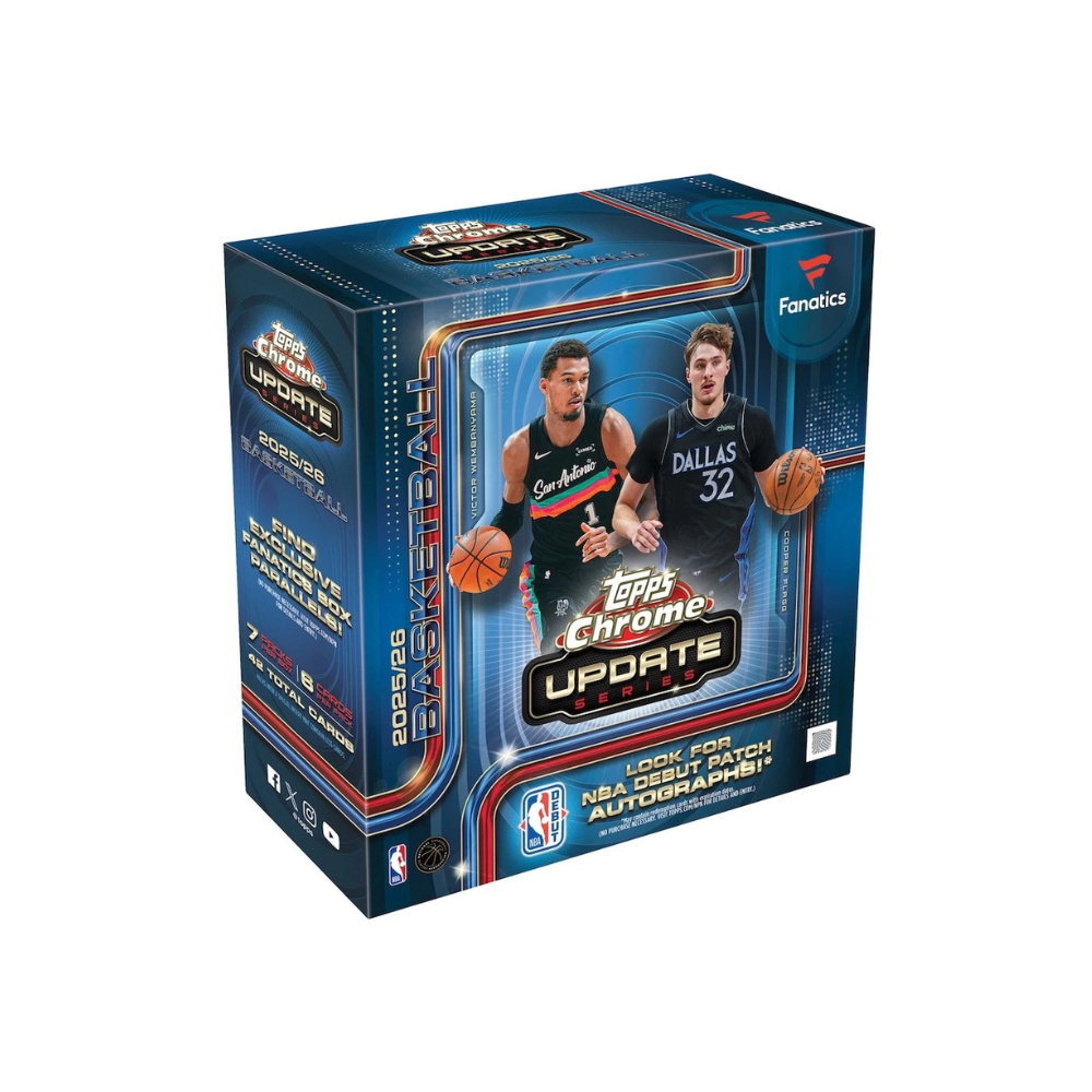 2025-26 NBA Topps Chrome Update Series - Mega Box