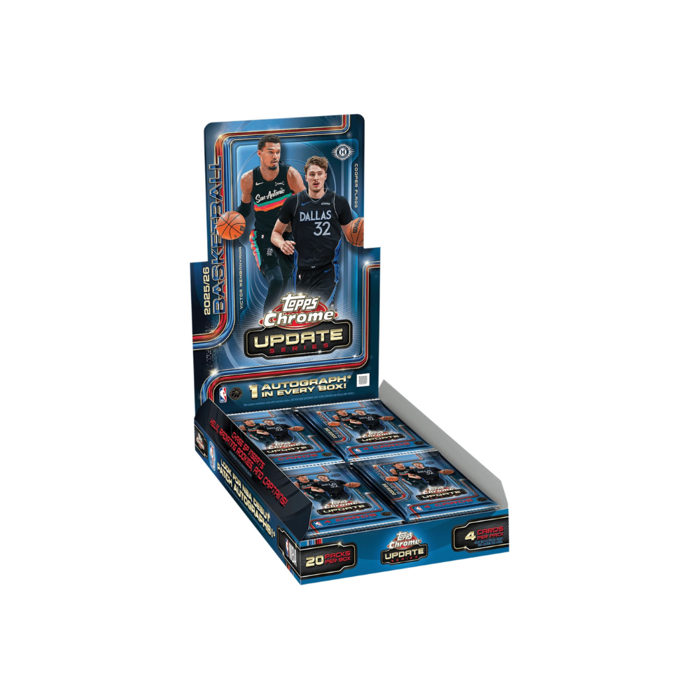 2025-26 NBA Topps Chrome Update Series - Hobby Box