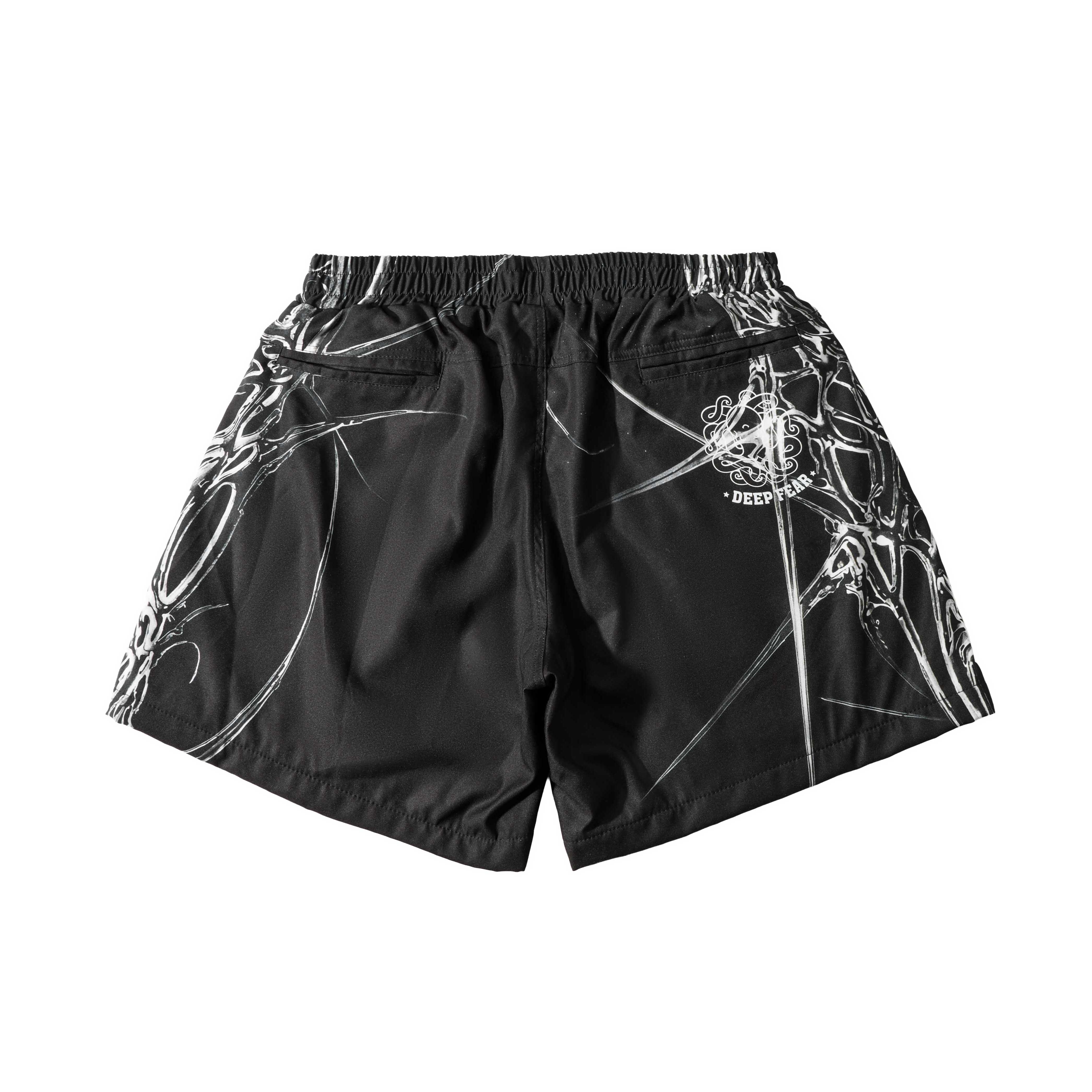 REMIX x TRSRZN x DEEP FEAR Blackout Fight Shorts