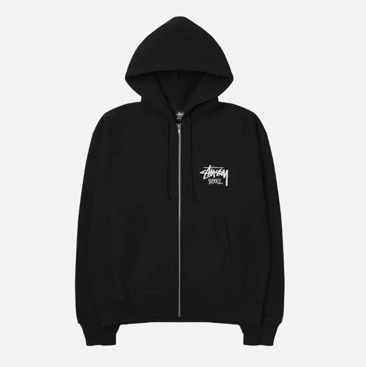 Stussy Stock Seoul Zip Hood Black Korea Seoul 首爾
