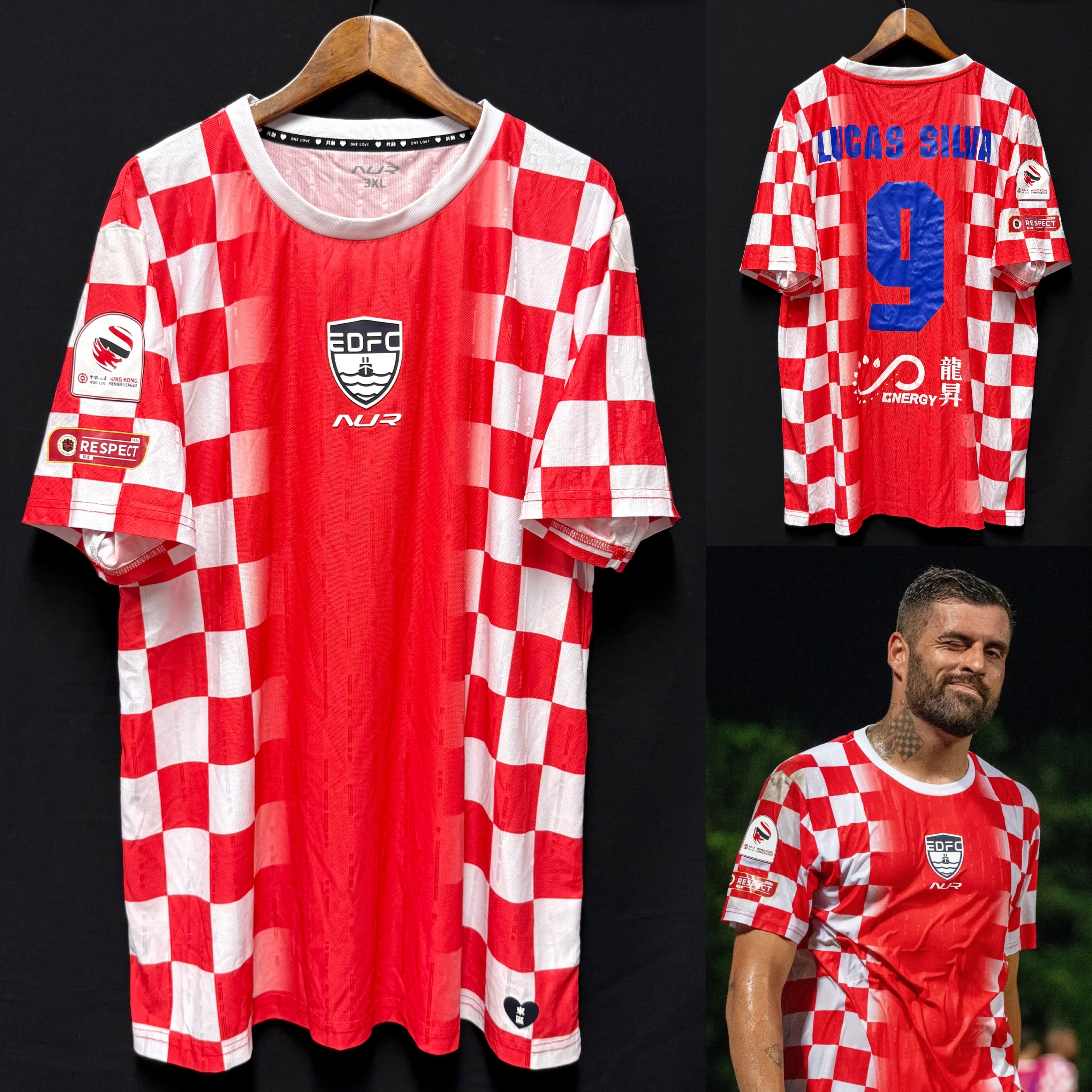 (Match Worn) Eastern District Football Team 2026-2027 NUR Away Match Worn Shirt #9 LACUS SILVA