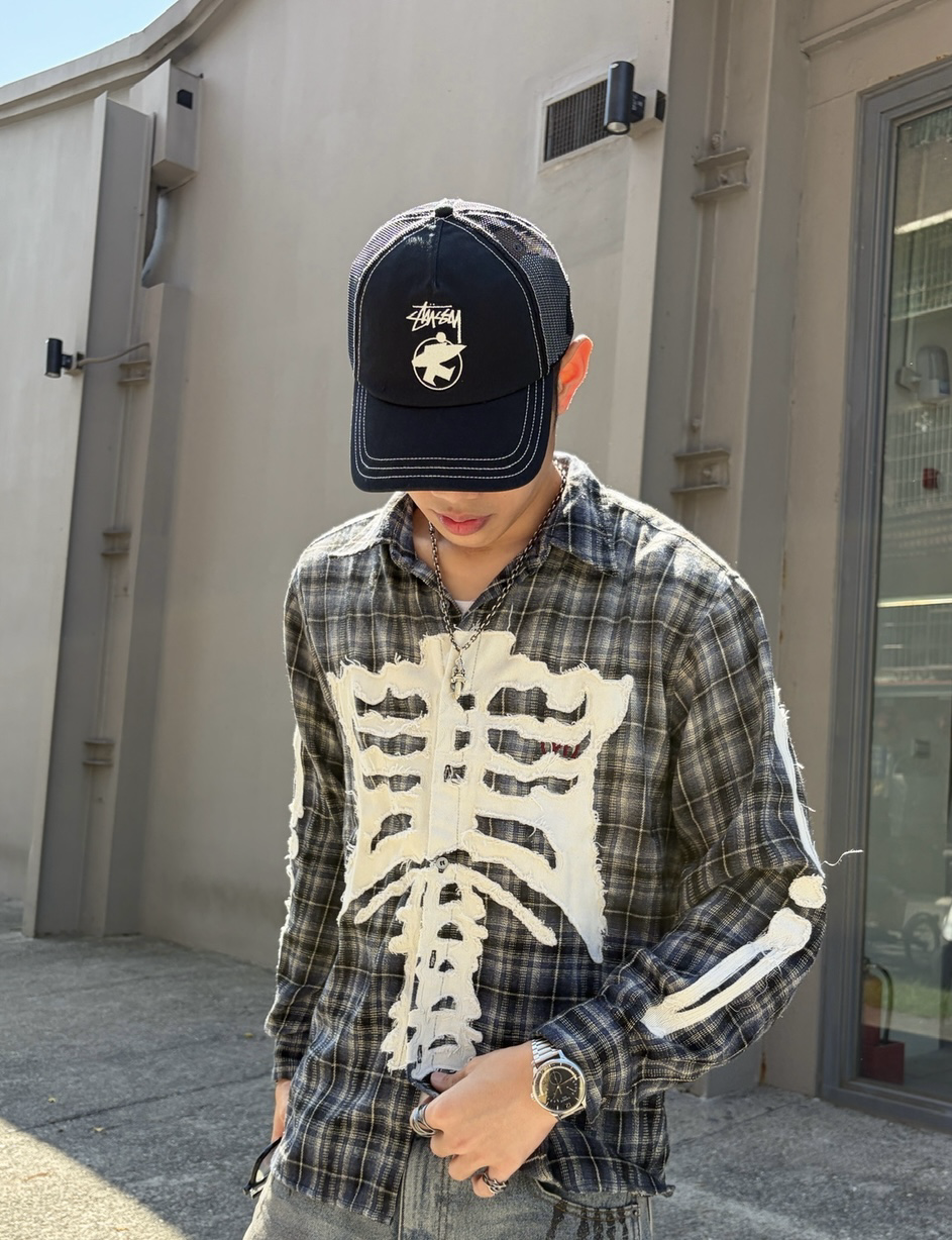 現貨 Stussy Surfman Trucker 衝浪 小人 網帽 帽子