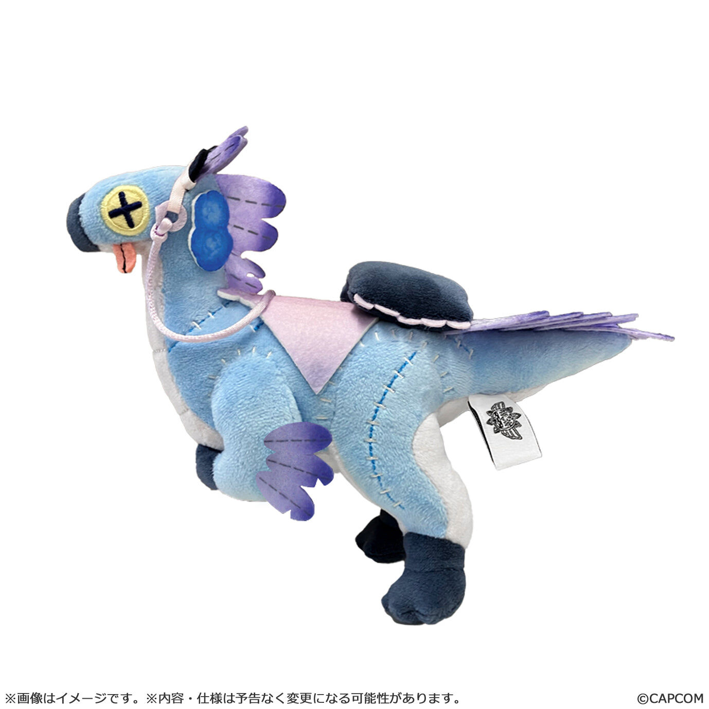 「ACG.GO」「預購」《Monster Hunter Wilds》鷺鷹龍 Plushie（Living Doll 裝扮）