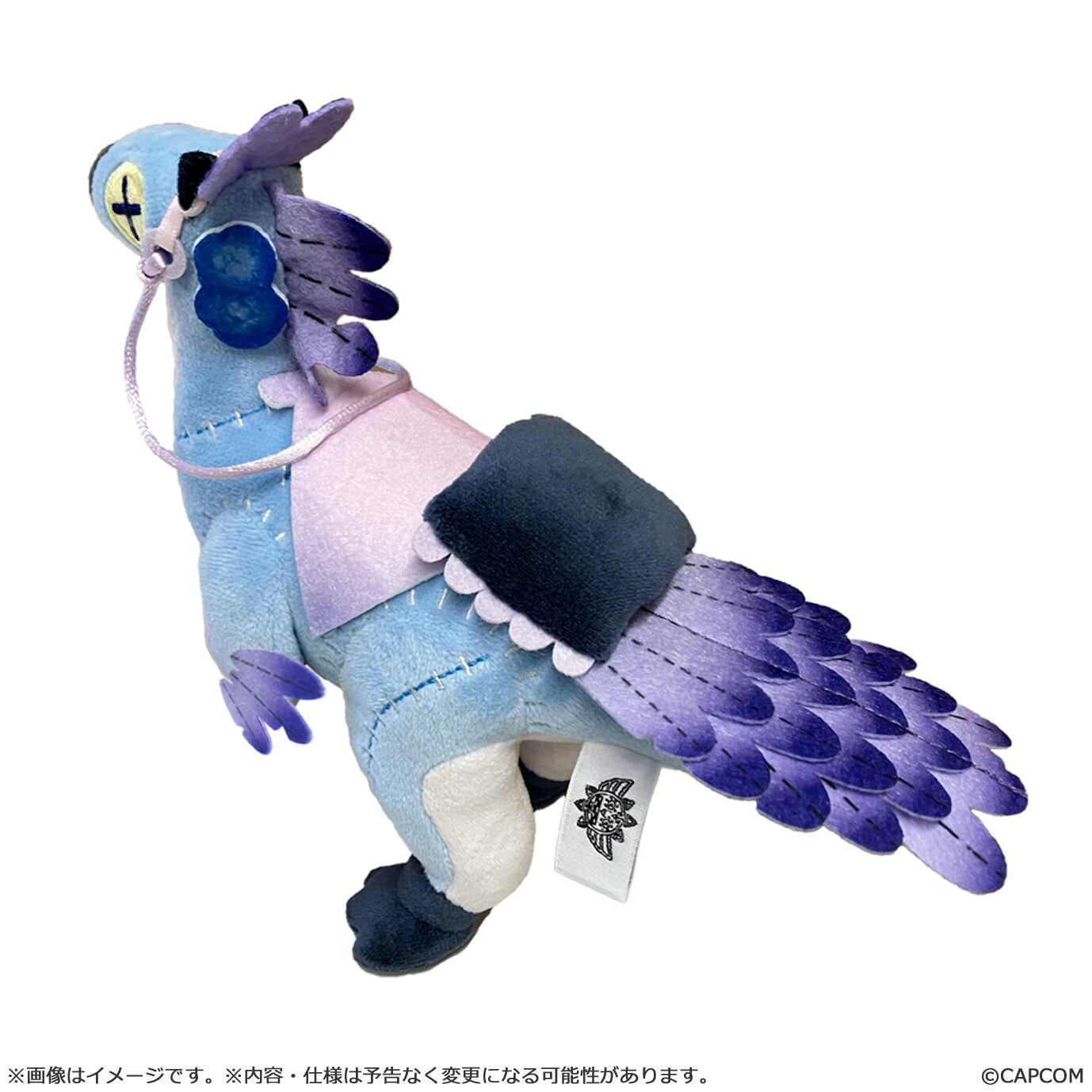 「ACG.GO」「預購」《Monster Hunter Wilds》鷺鷹龍 Plushie（Living Doll 裝扮）