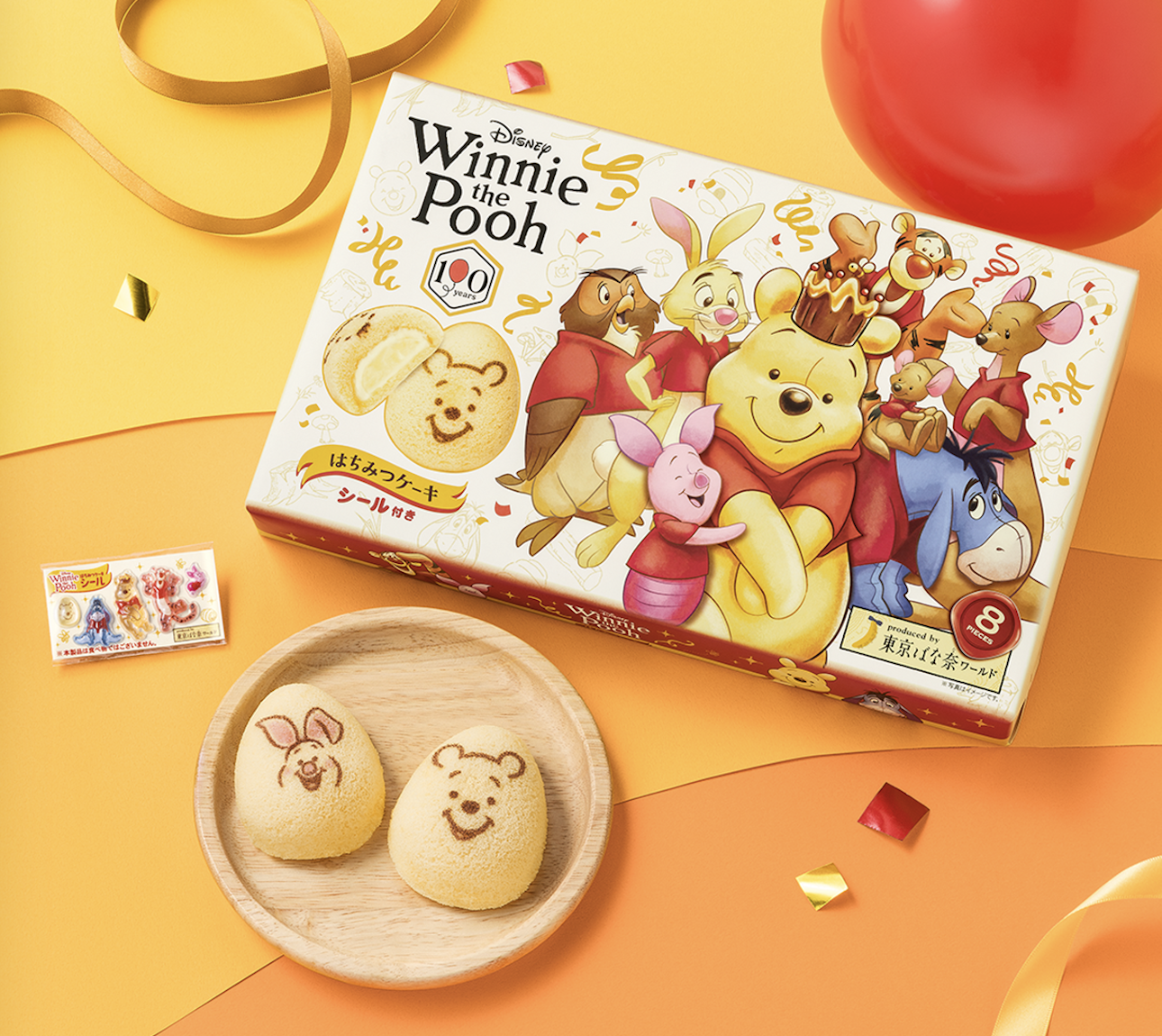 Tokyo Banana × Winnie the Pooh 蜂蜜奶油蛋糕