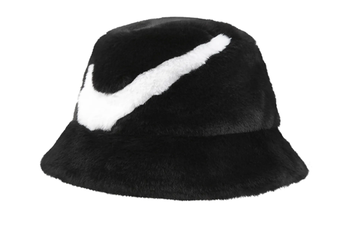 【代購】Nike Apex Faux Fur Swoosh Bucket Hat FV6417-010