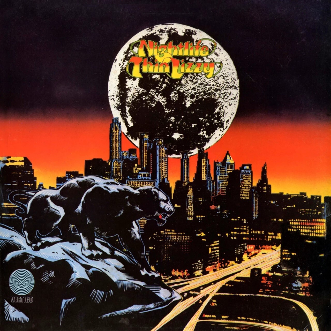 Thin Lizzy ~ Nightlife (橙膠) (LP)