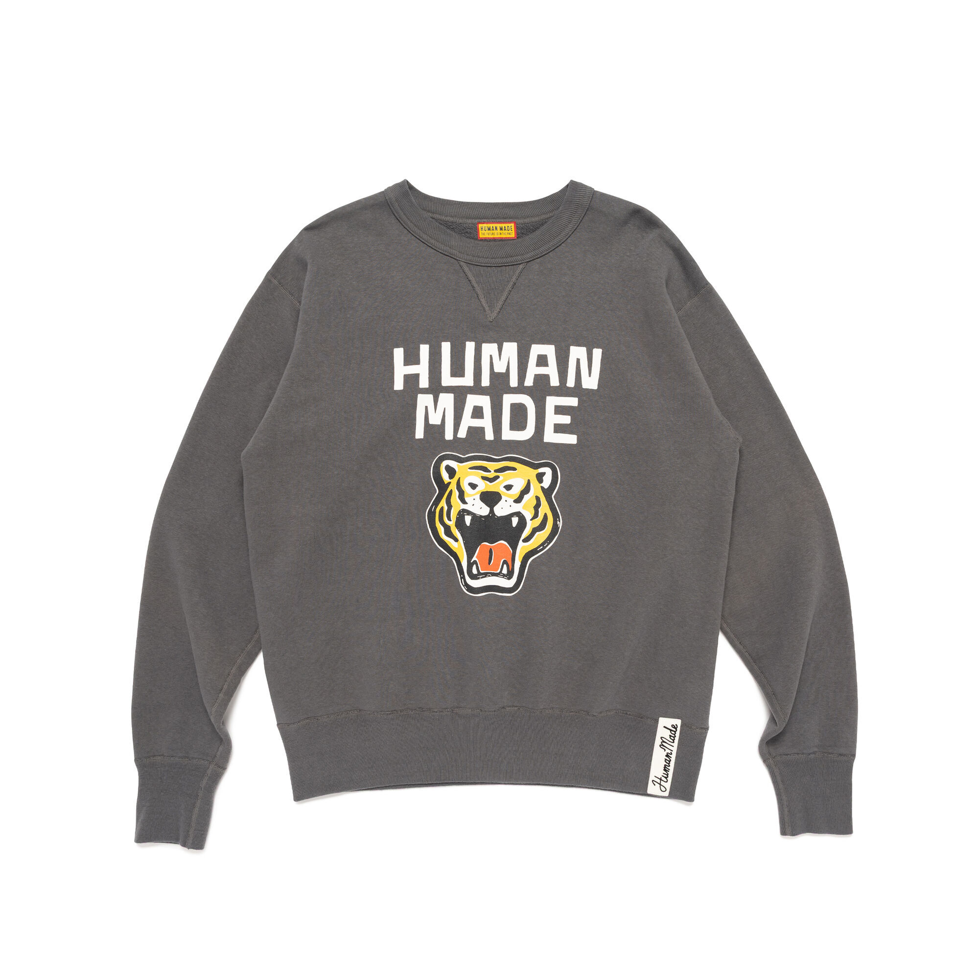 預購┃日本製 HUMAN MADE TSURIAMI SWEATSHIRT 老虎 大學t 衛衣