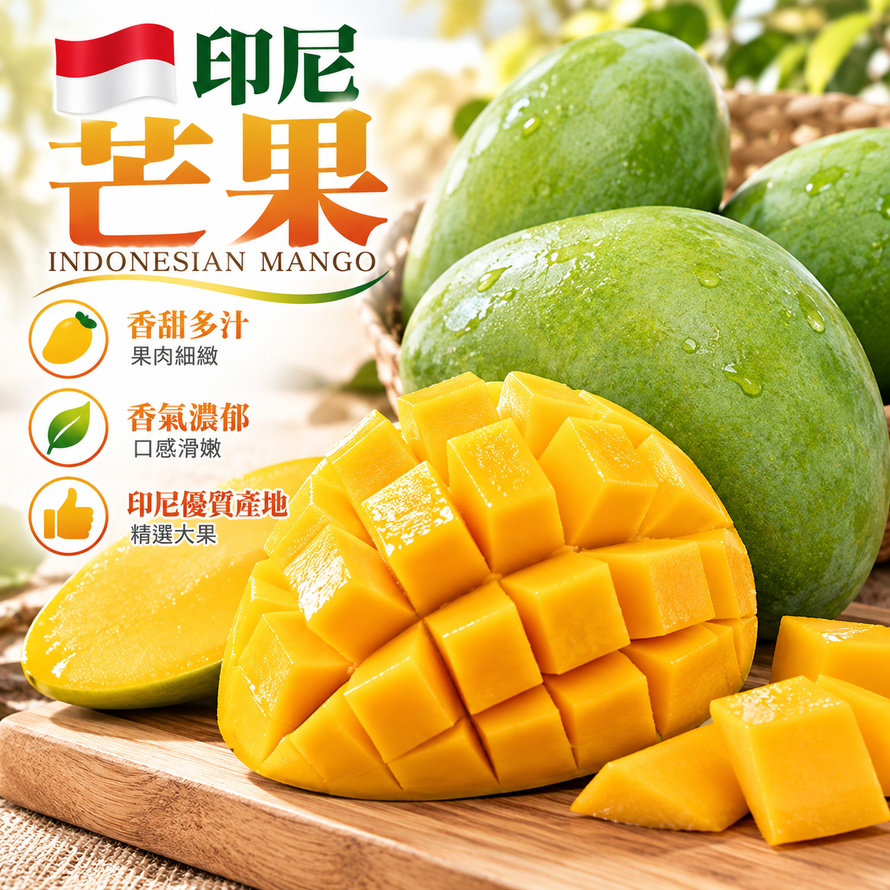 印尼芒果(1個)