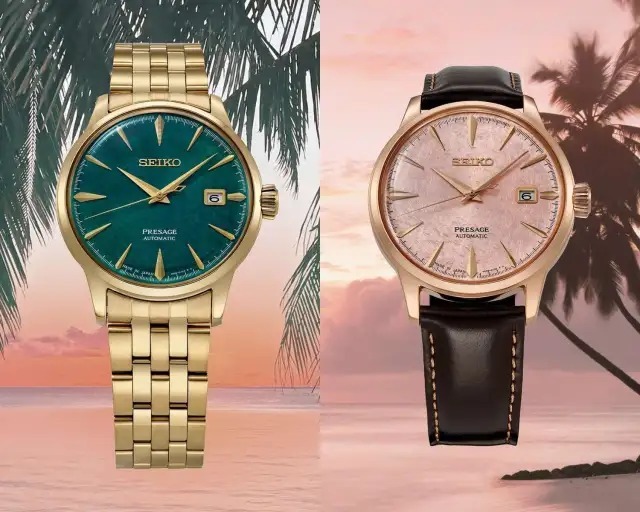 精工 Seiko Presage Cocktail Time Asia-Pacific Limited Edition  HCB010 HCB010J , HCB011 HCB011J 自動機械手錶 限定版